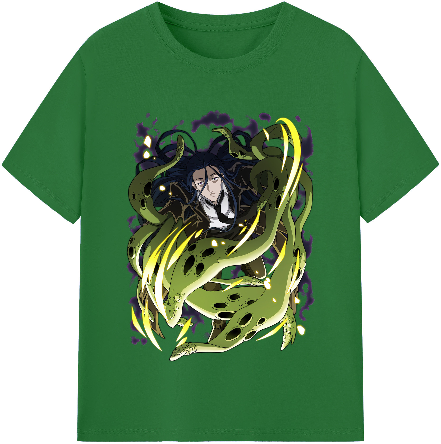 （画像用） 文豪ストレイドッグス Bungo Stray Dogs 綿100％半袖Tシャツ（フロントプリント）