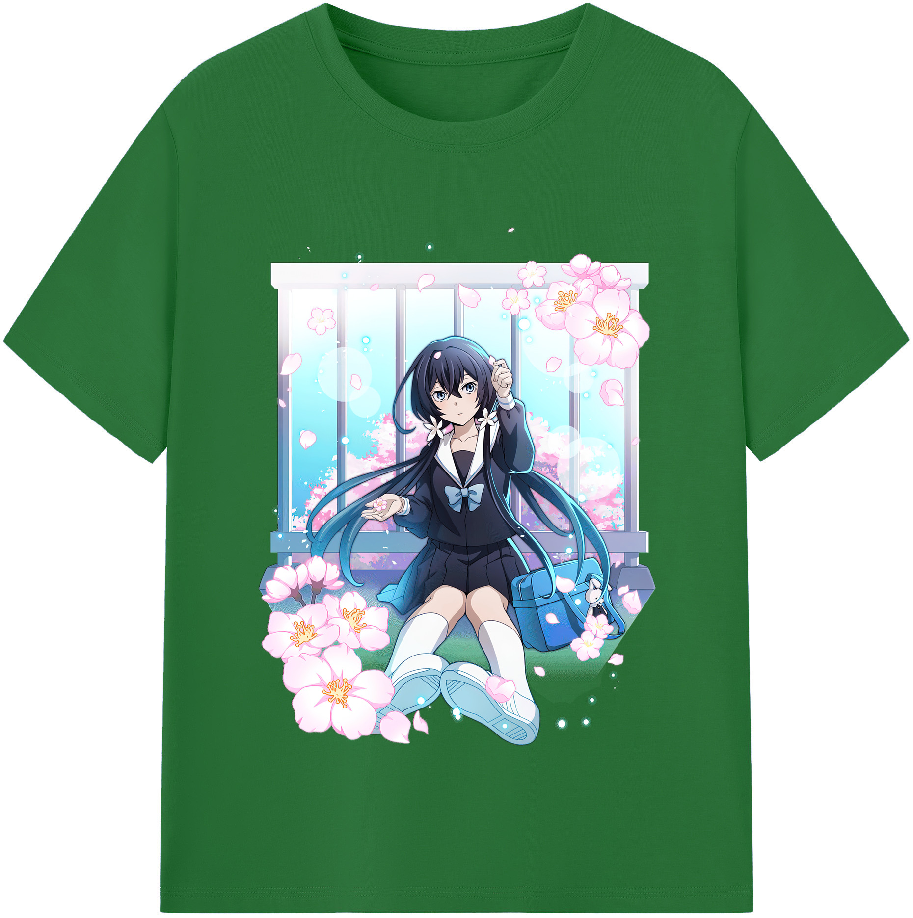 （画像用） 文豪ストレイドッグス Bungo Stray Dogs 綿100％半袖Tシャツ（フロントプリント）