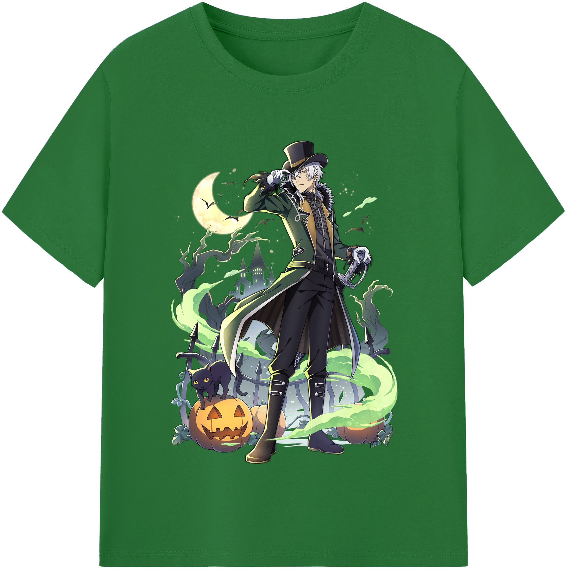 （画像用） 文豪ストレイドッグス Bungo Stray Dogs 綿100％半袖Tシャツ（フロントプリント）