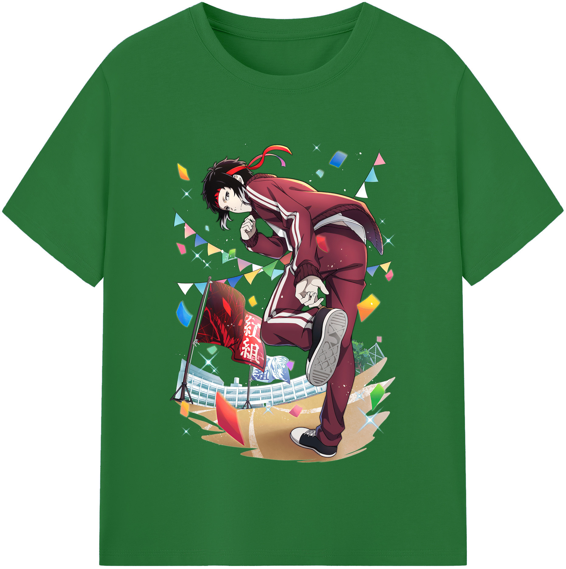 （画像用） 文豪ストレイドッグス Bungo Stray Dogs 綿100％半袖Tシャツ（フロントプリント）