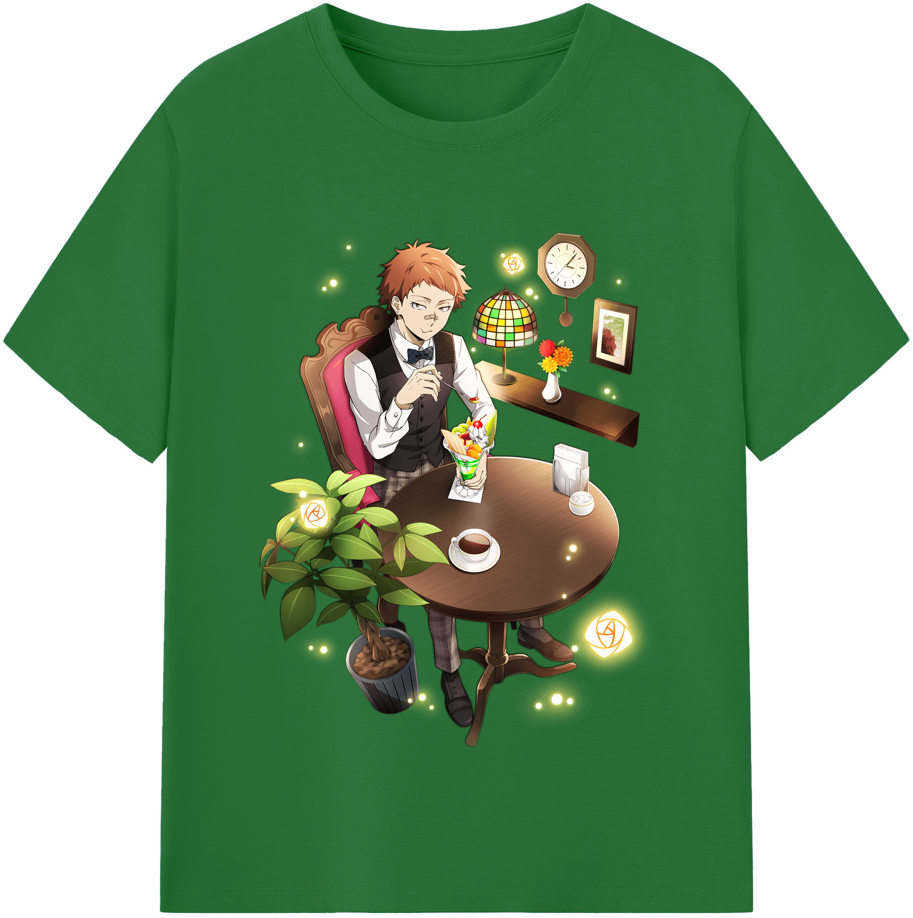 （画像用） 文豪ストレイドッグス Bungo Stray Dogs 綿100％半袖Tシャツ（フロントプリント）