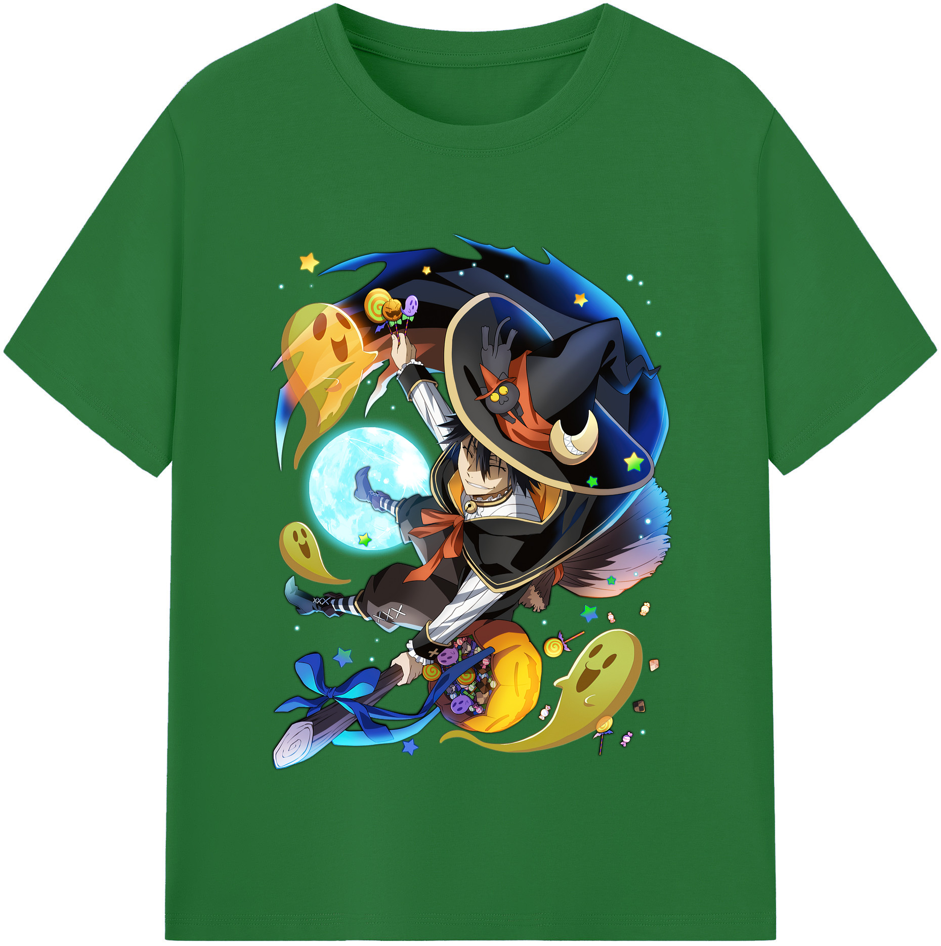 （画像用） 文豪ストレイドッグス Bungo Stray Dogs 綿100％半袖Tシャツ（フロントプリント）