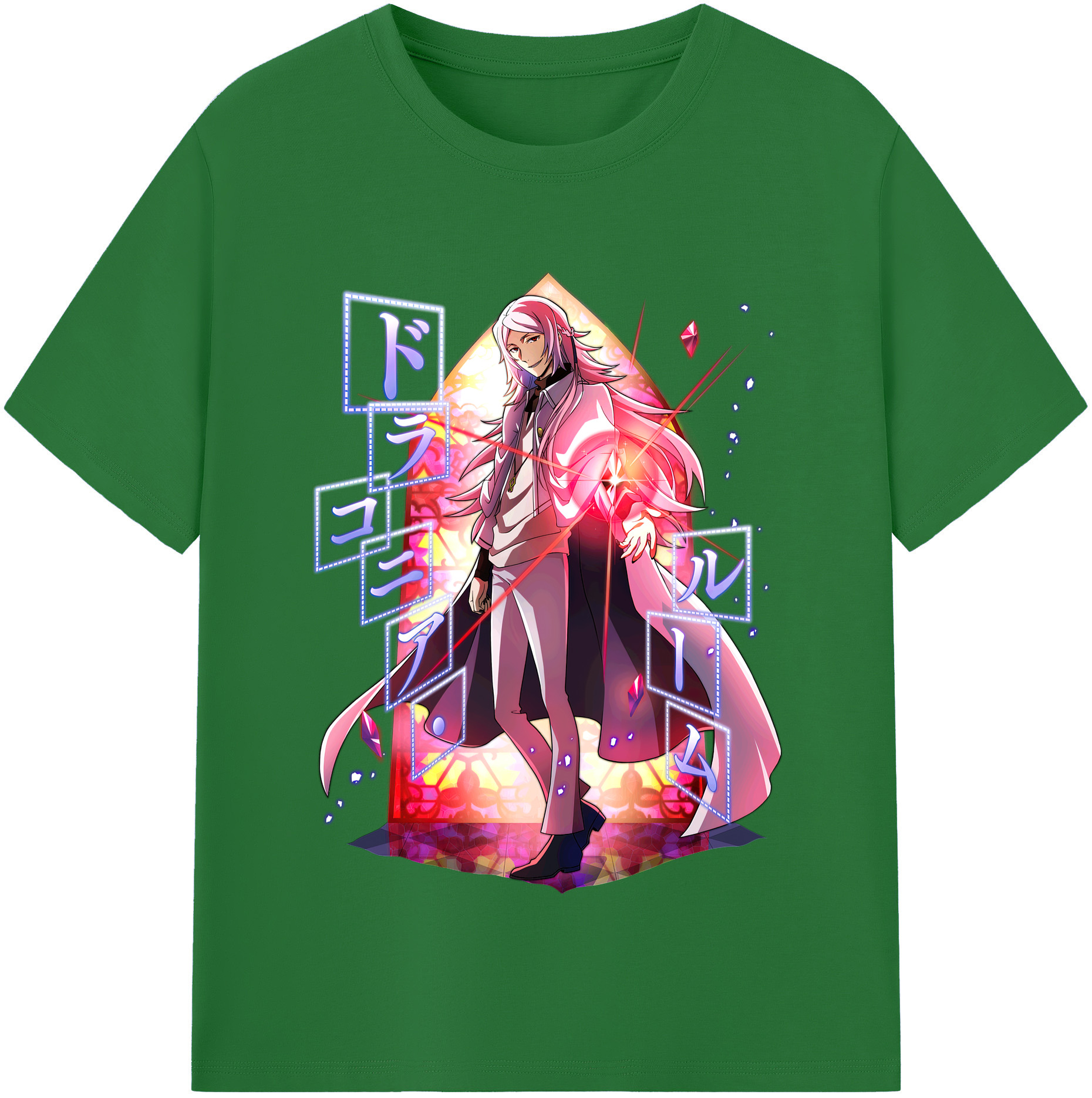 （画像用） 文豪ストレイドッグス Bungo Stray Dogs 綿100％半袖Tシャツ（フロントプリント）