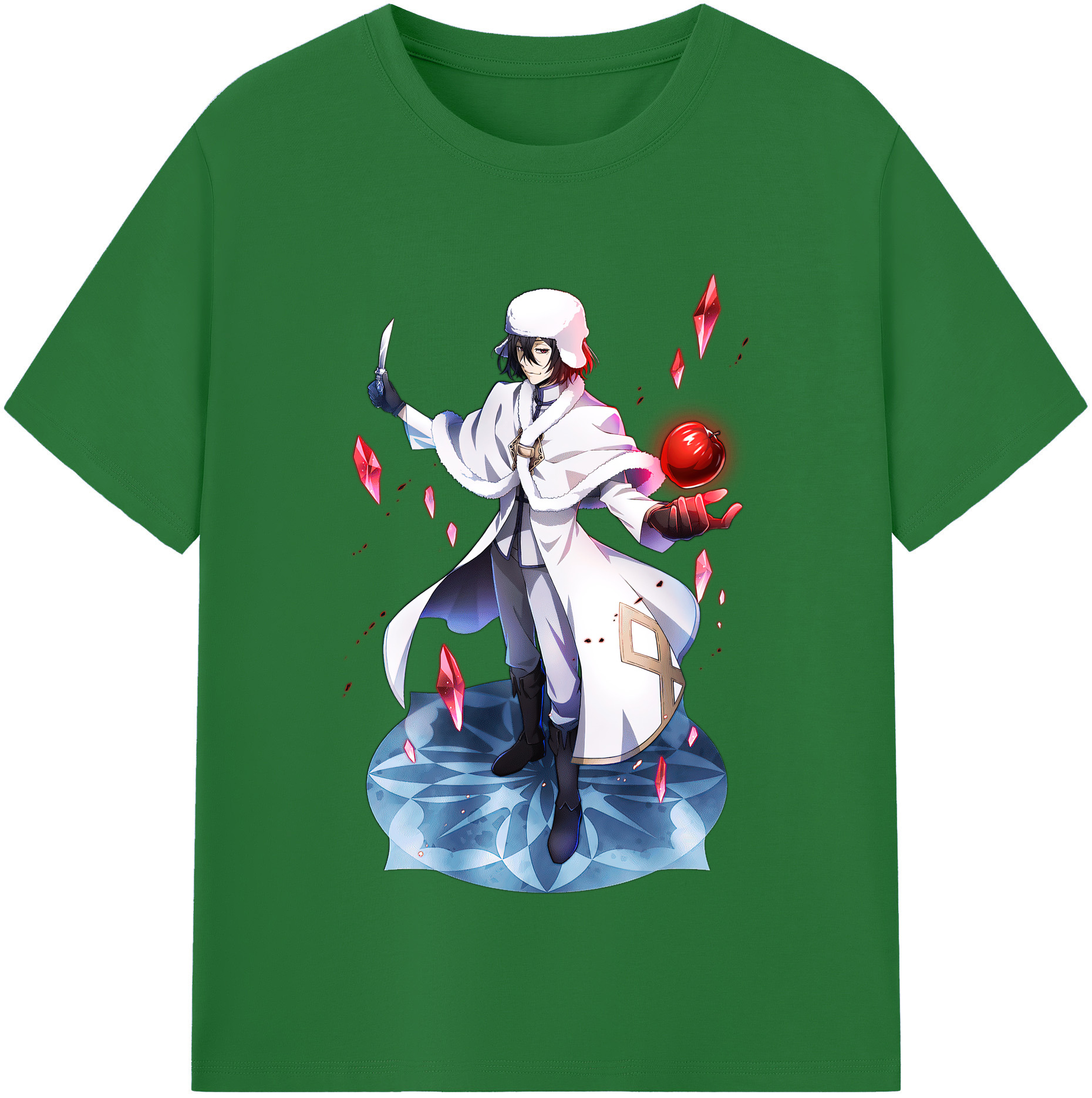 （画像用） 文豪ストレイドッグス Bungo Stray Dogs 綿100％半袖Tシャツ（フロントプリント）