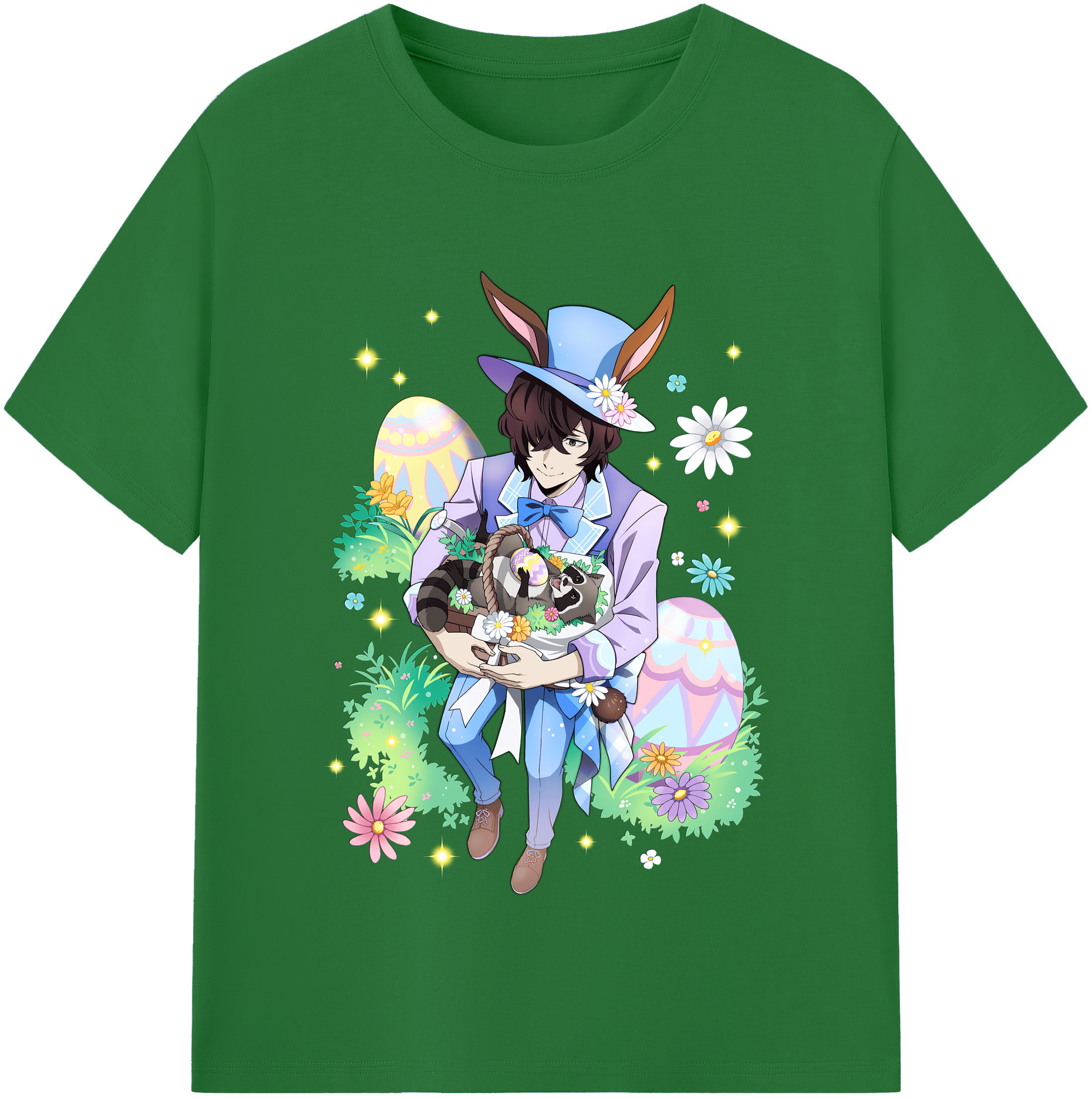 （画像用） 文豪ストレイドッグス Bungo Stray Dogs 綿100％半袖Tシャツ（フロントプリント）