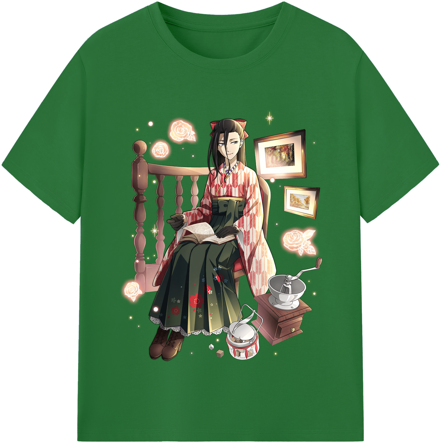 （画像用） 文豪ストレイドッグス Bungo Stray Dogs 綿100％半袖Tシャツ（フロントプリント）