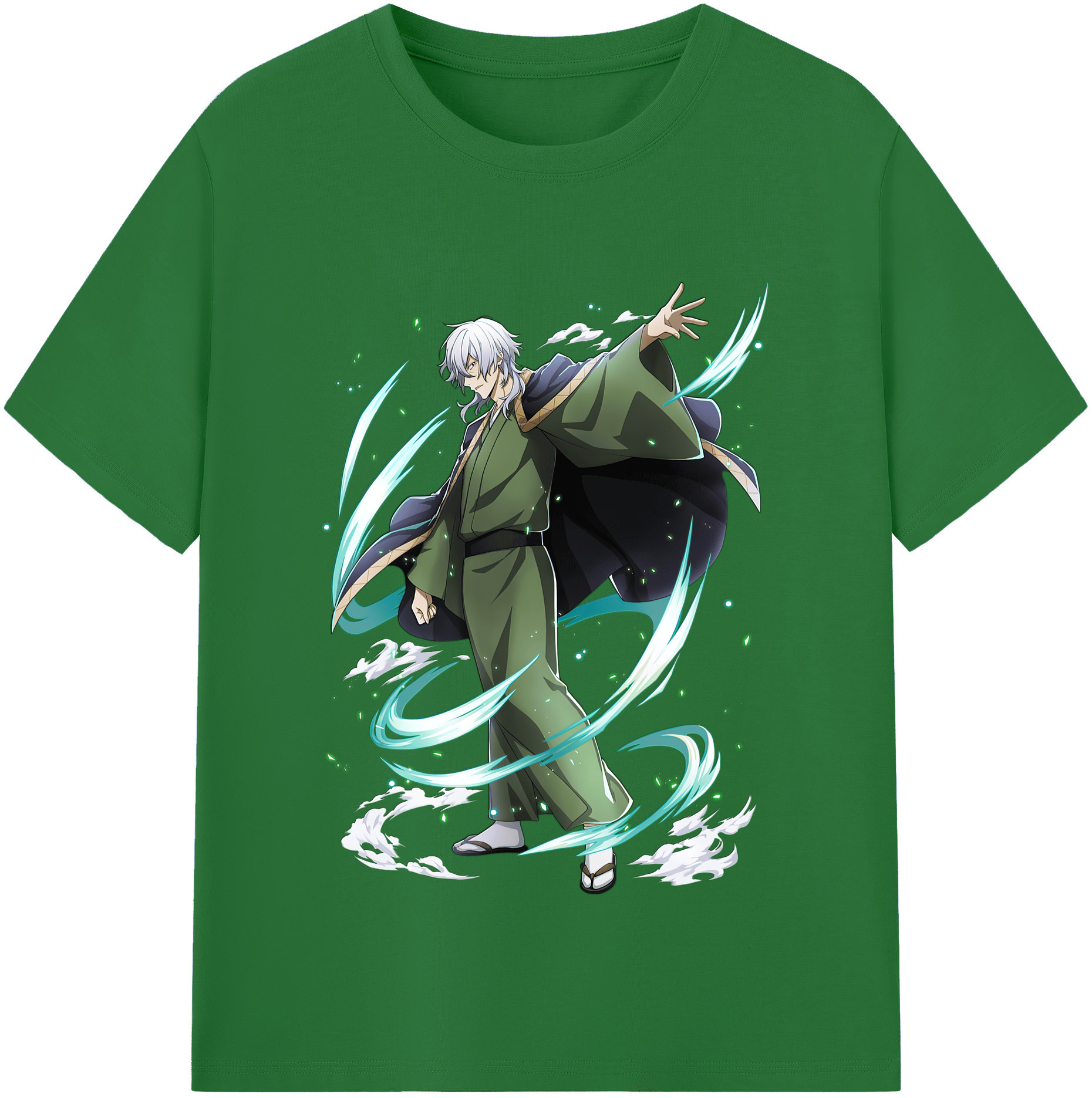 （画像用） 文豪ストレイドッグス Bungo Stray Dogs 綿100％半袖Tシャツ（フロントプリント）