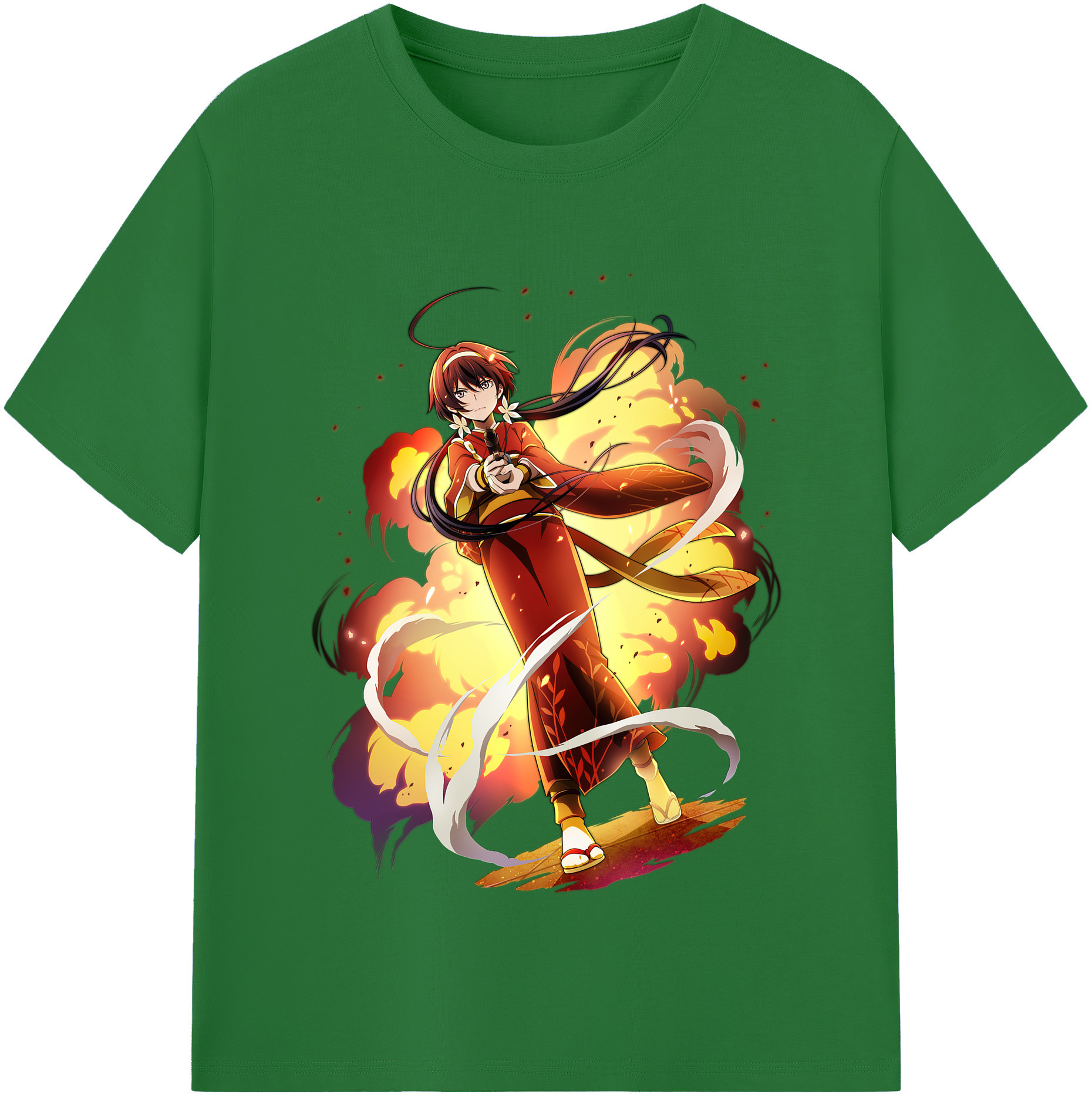 （画像用） 文豪ストレイドッグス Bungo Stray Dogs 綿100％半袖Tシャツ（フロントプリント）