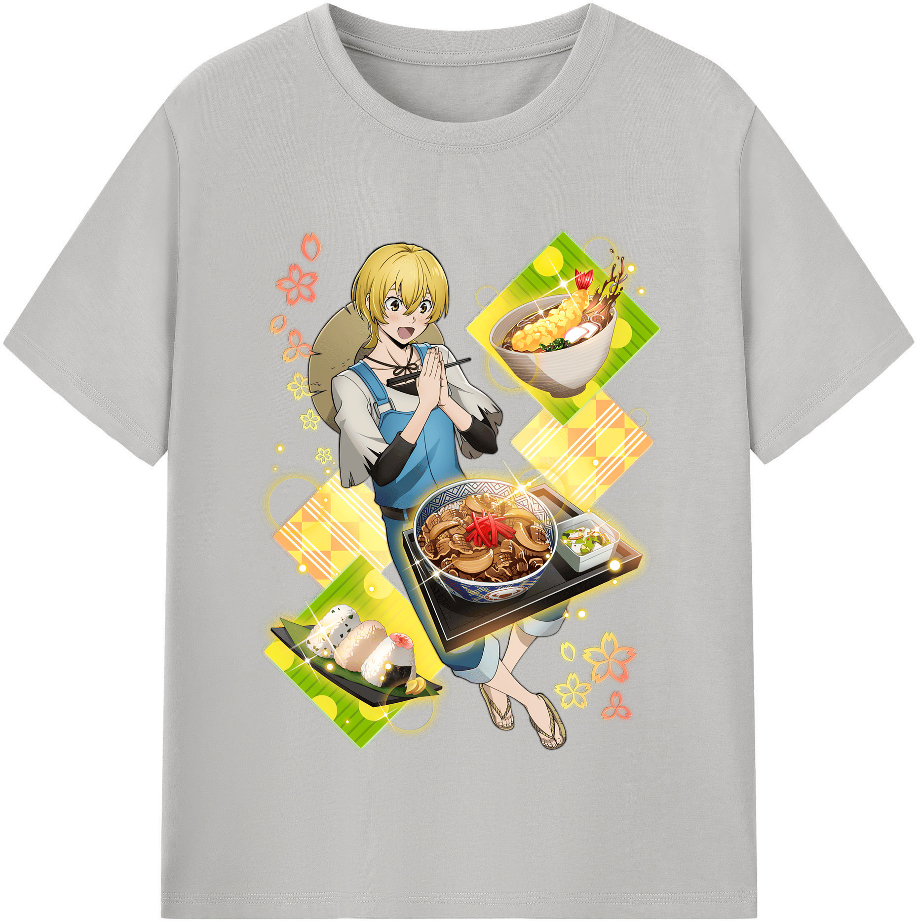 （画像用） 文豪ストレイドッグス Bungo Stray Dogs 綿100％半袖Tシャツ（フロントプリント）