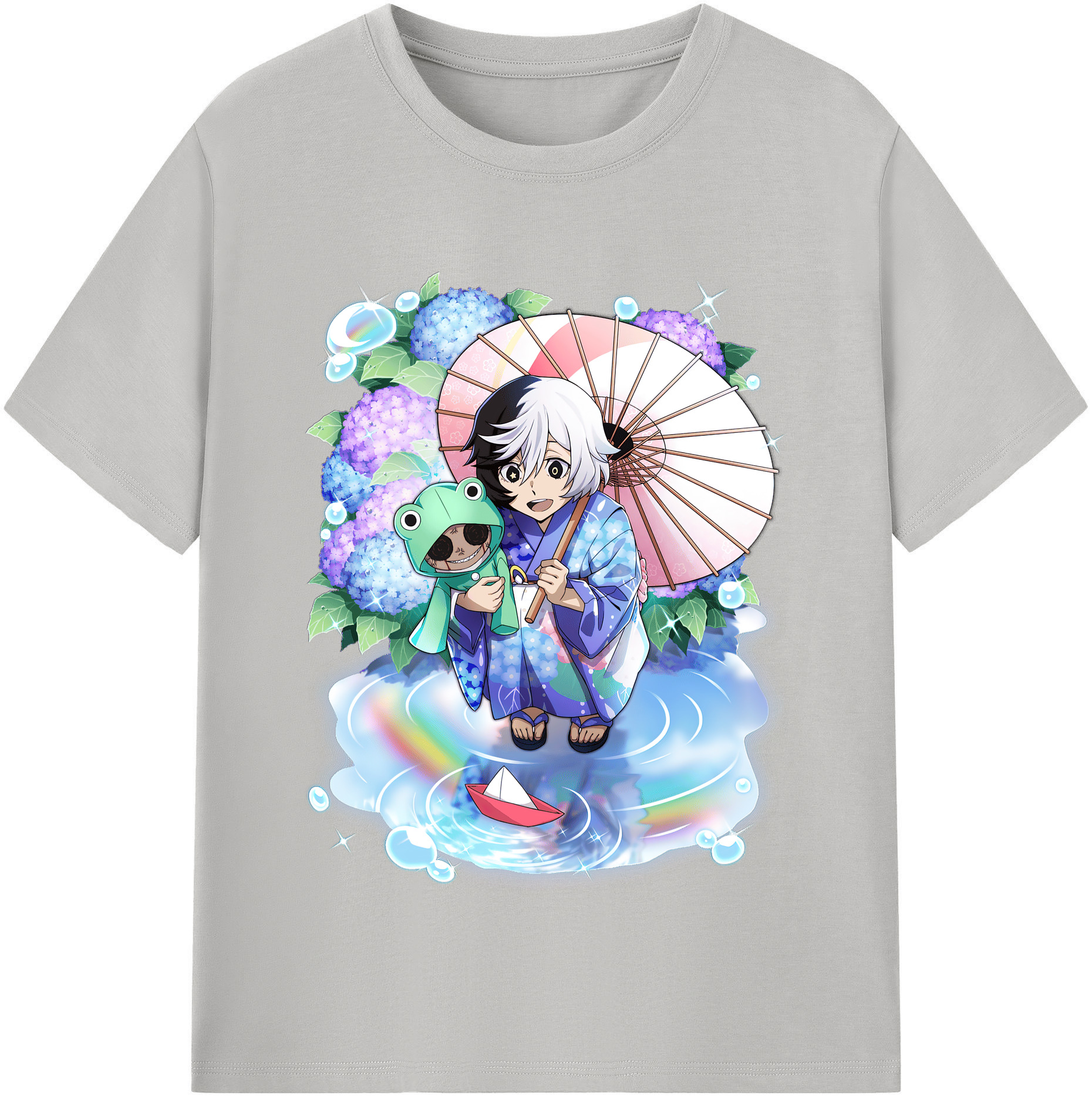 （画像用） 文豪ストレイドッグス Bungo Stray Dogs 綿100％半袖Tシャツ（フロントプリント）