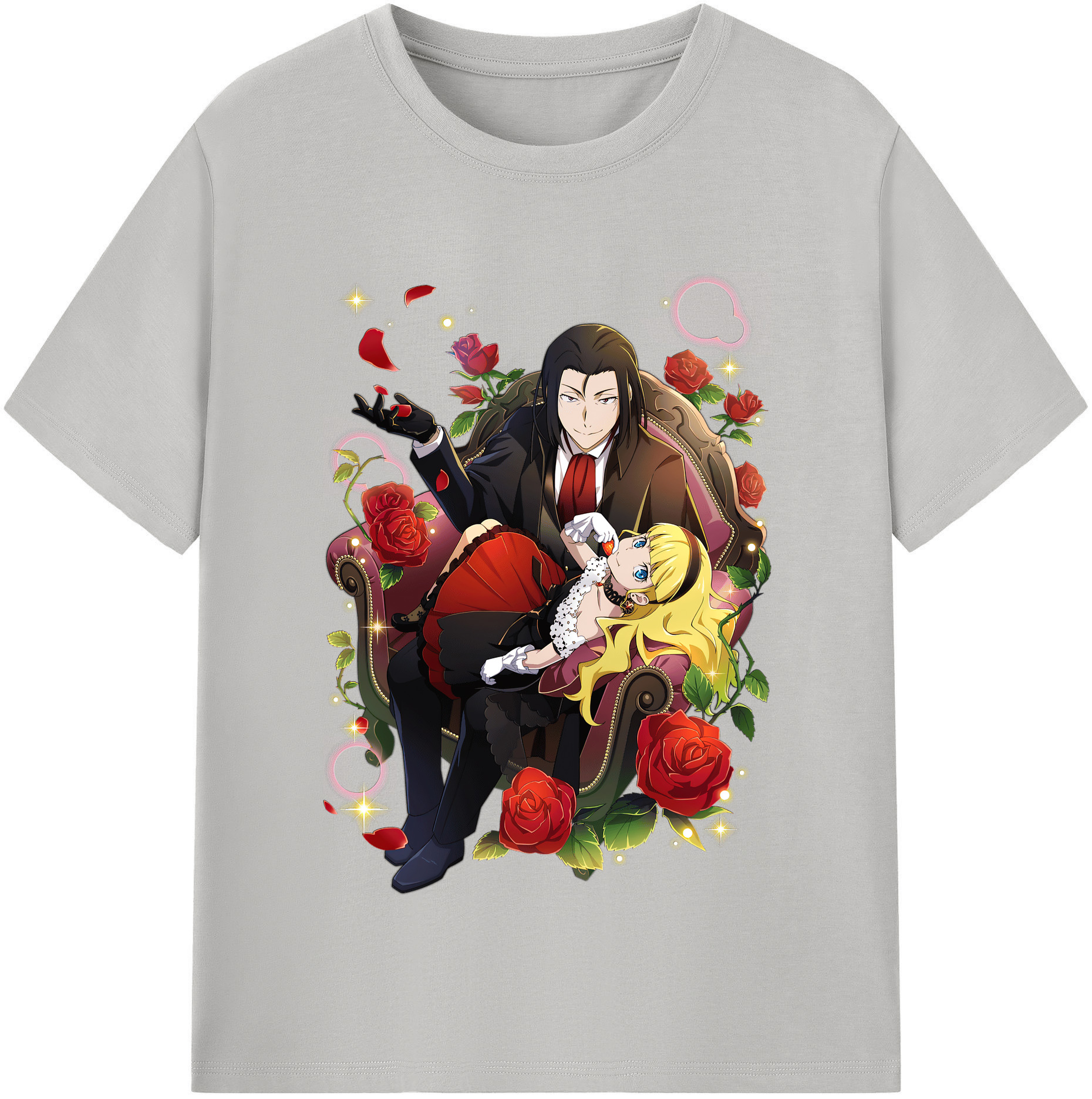 （画像用） 文豪ストレイドッグス Bungo Stray Dogs 綿100％半袖Tシャツ（フロントプリント）