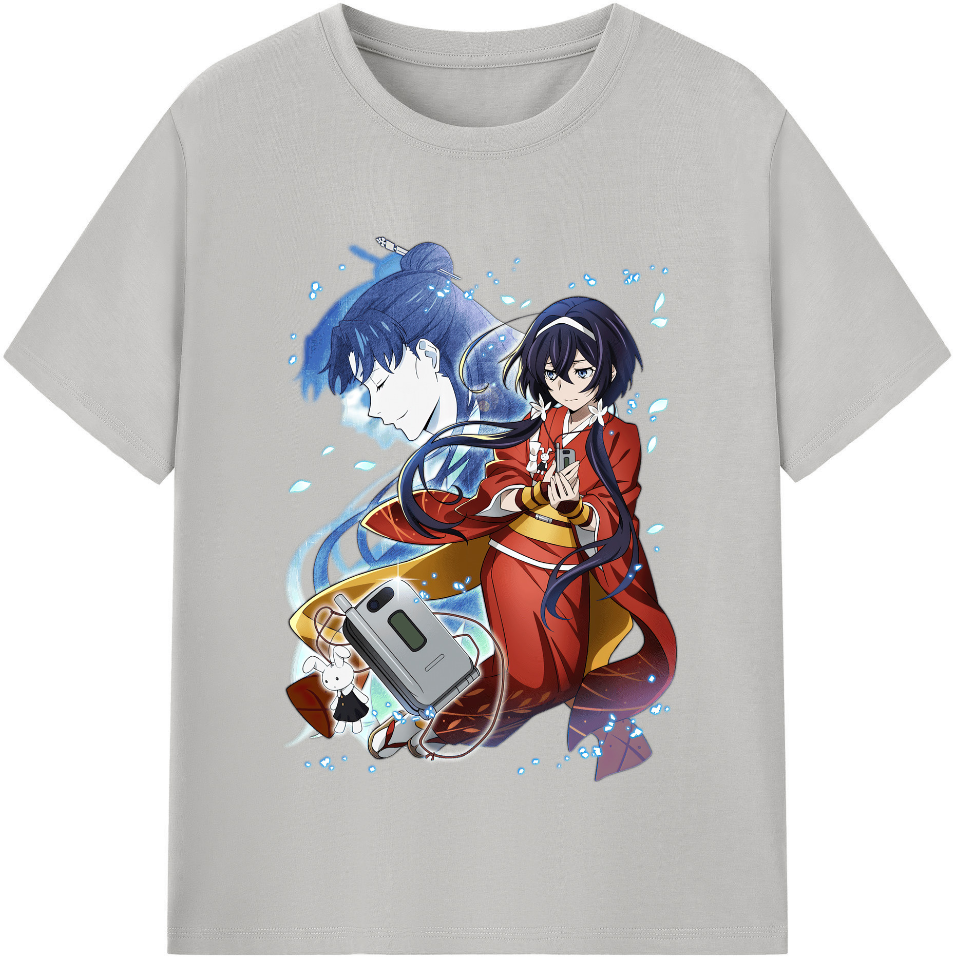 （画像用） 文豪ストレイドッグス Bungo Stray Dogs 綿100％半袖Tシャツ（フロントプリント）