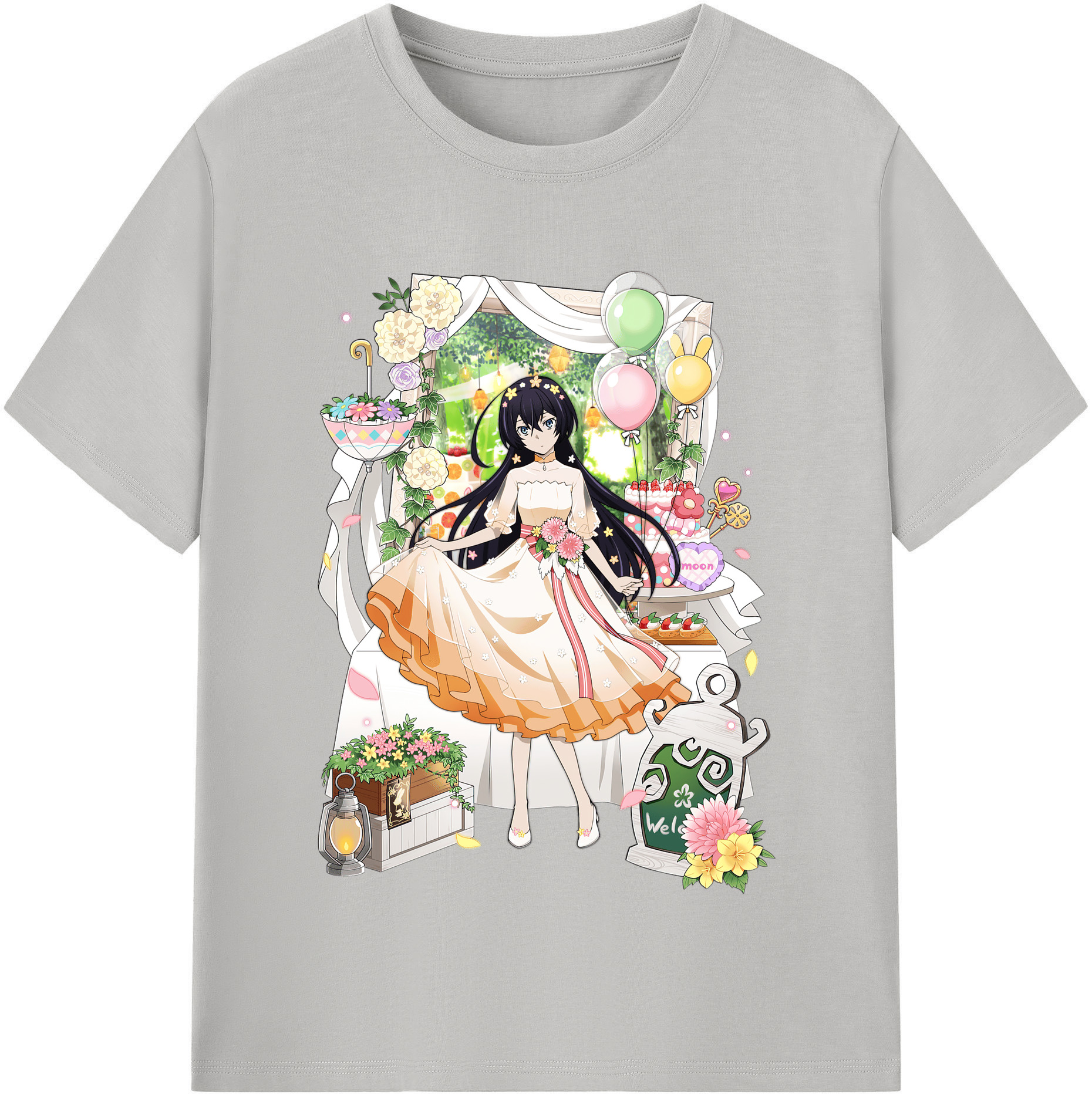 （画像用） 文豪ストレイドッグス Bungo Stray Dogs 綿100％半袖Tシャツ（フロントプリント）