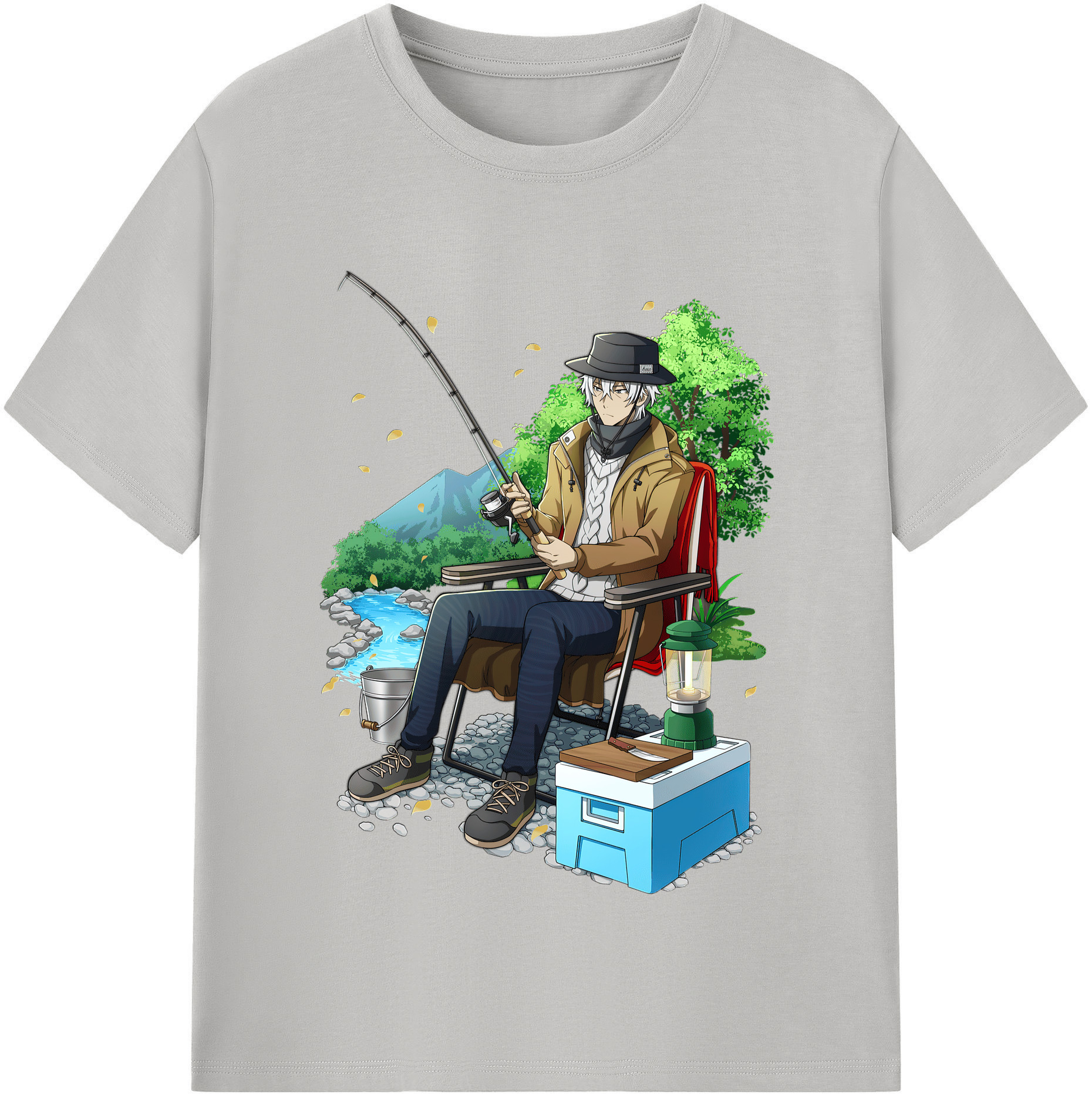 （画像用） 文豪ストレイドッグス Bungo Stray Dogs 綿100％半袖Tシャツ（フロントプリント）