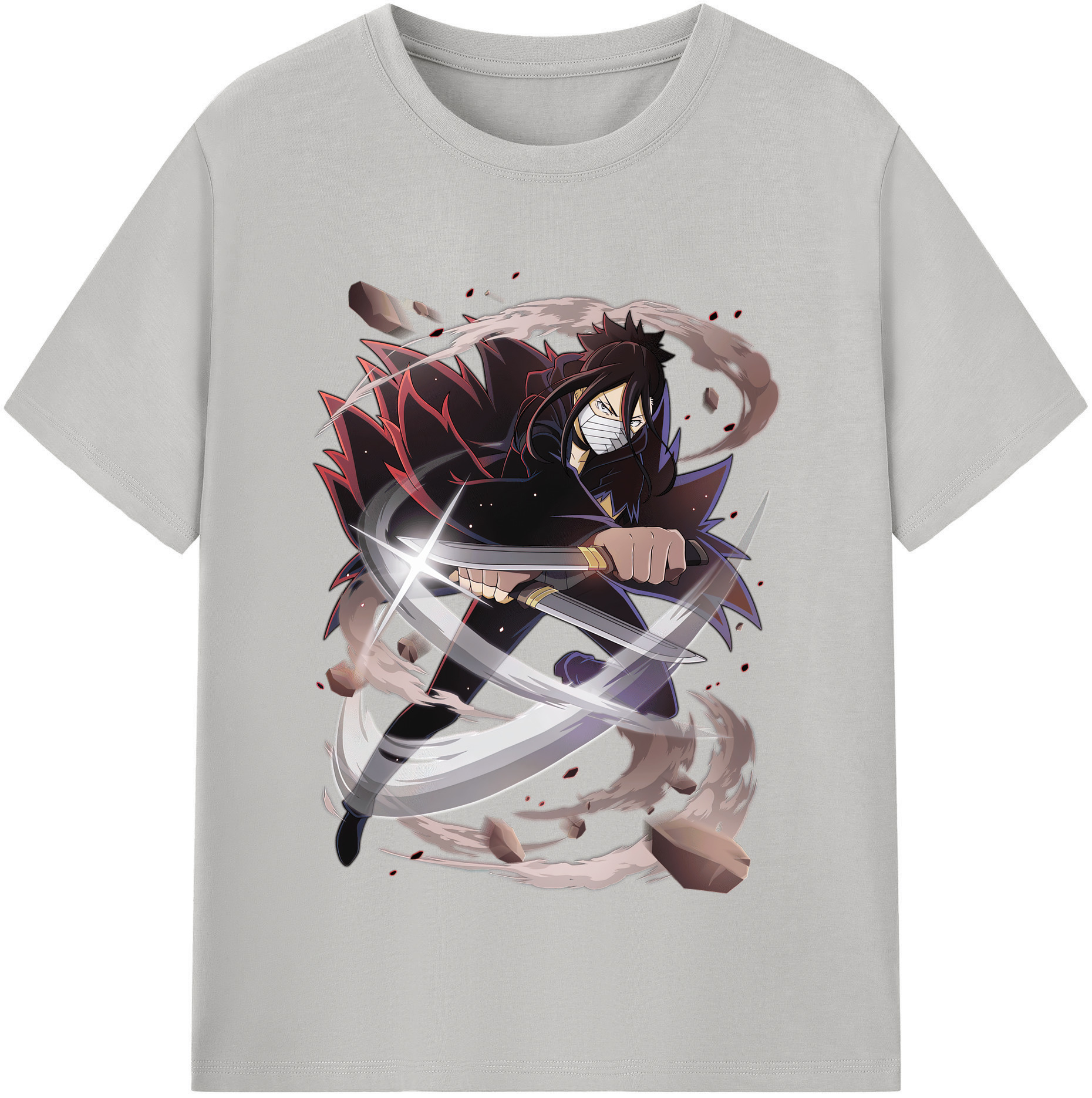 （画像用） 文豪ストレイドッグス Bungo Stray Dogs 綿100％半袖Tシャツ（フロントプリント）