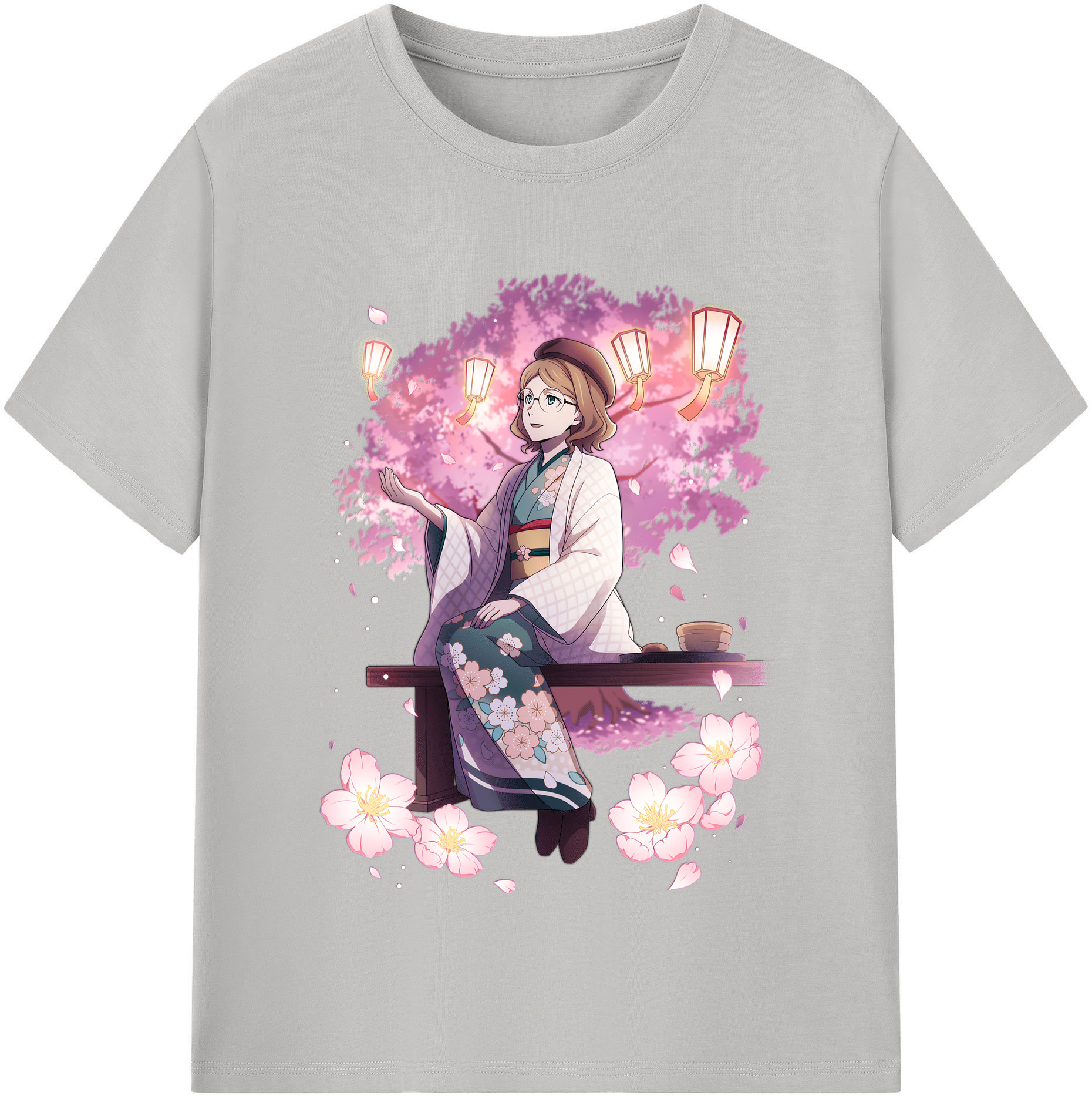 （画像用） 文豪ストレイドッグス Bungo Stray Dogs 綿100％半袖Tシャツ（フロントプリント）