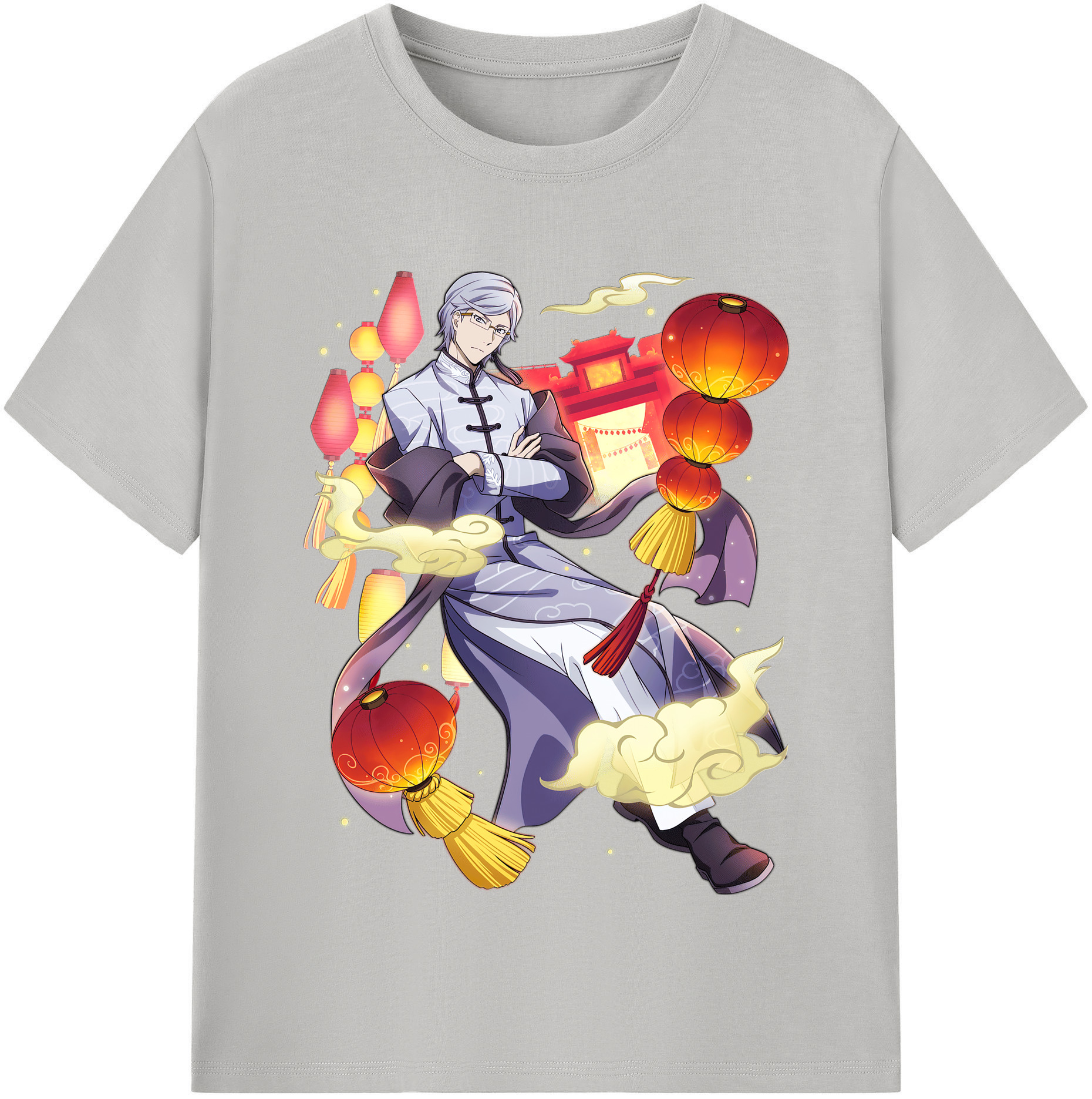 （画像用） 文豪ストレイドッグス Bungo Stray Dogs 綿100％半袖Tシャツ（フロントプリント）