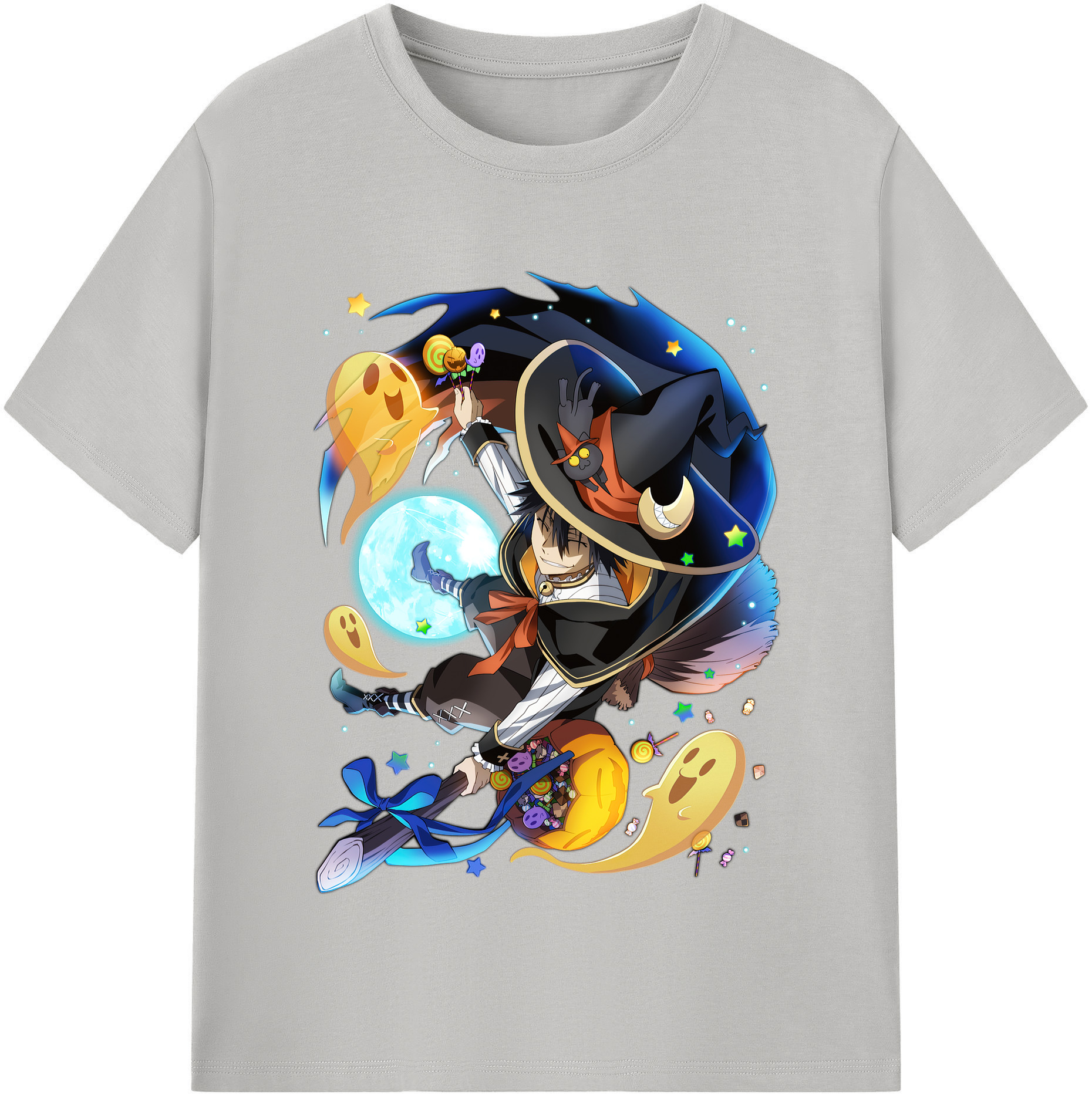 （画像用） 文豪ストレイドッグス Bungo Stray Dogs 綿100％半袖Tシャツ（フロントプリント）