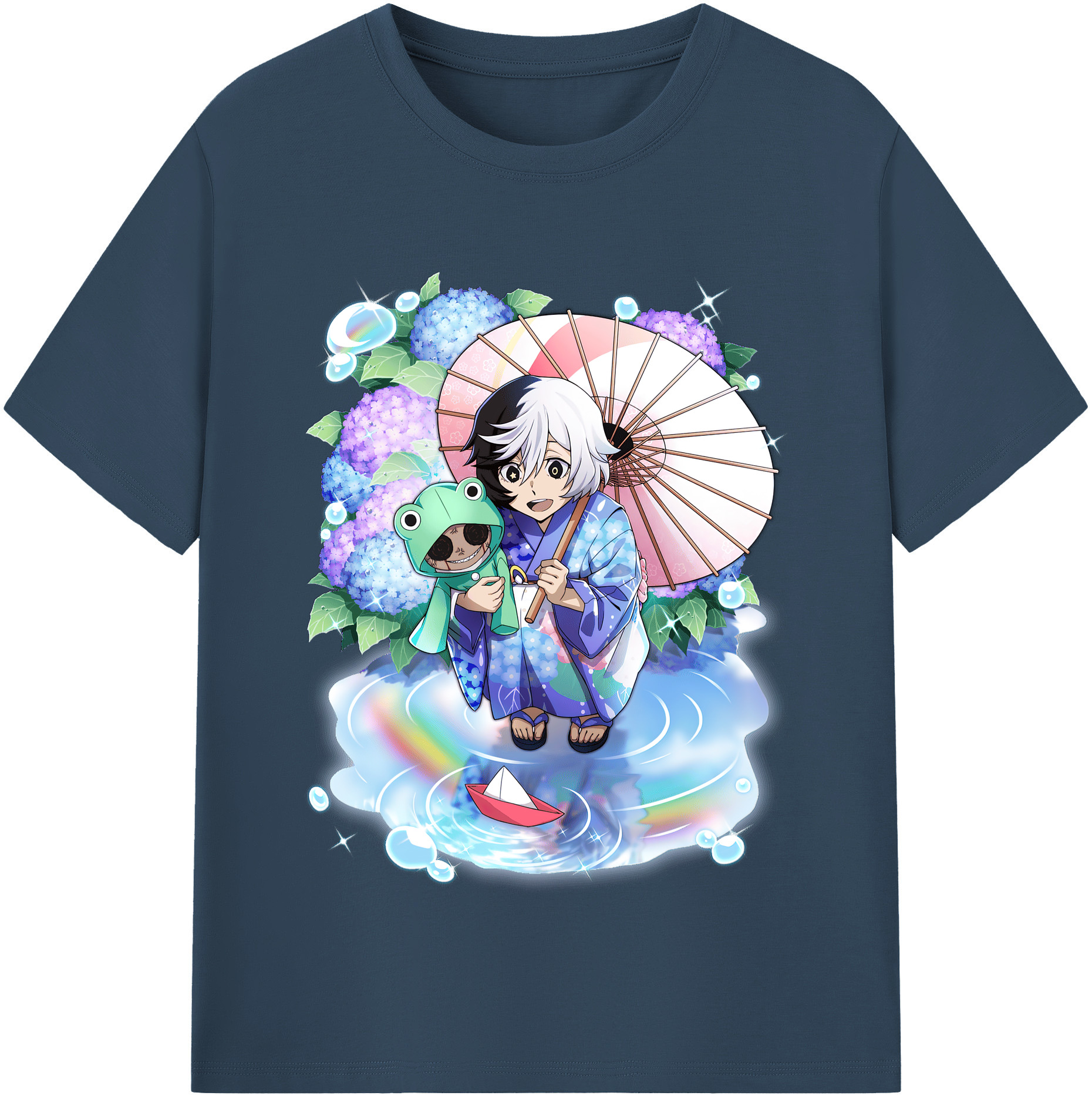 （画像用） 文豪ストレイドッグス Bungo Stray Dogs 綿100％半袖Tシャツ（フロントプリント）