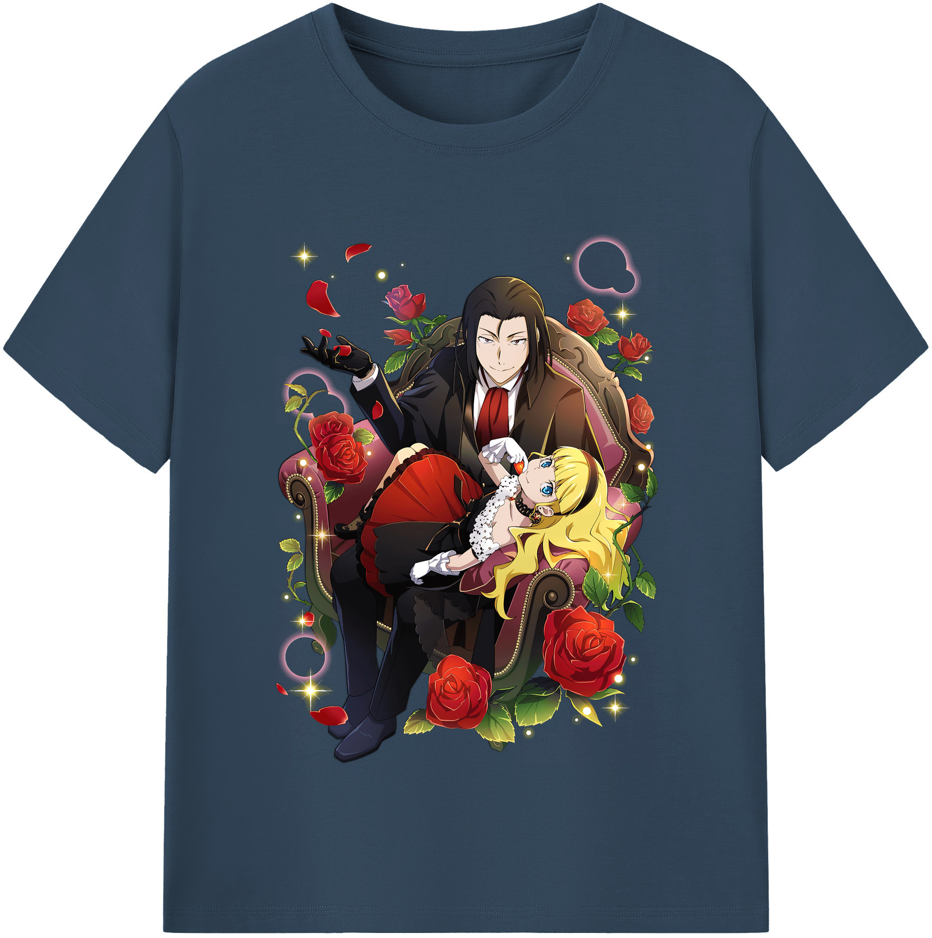 （画像用） 文豪ストレイドッグス Bungo Stray Dogs 綿100％半袖Tシャツ（フロントプリント）