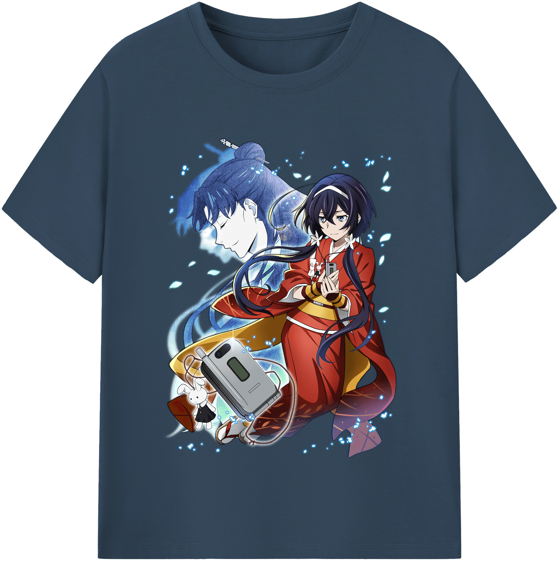 （画像用） 文豪ストレイドッグス Bungo Stray Dogs 綿100％半袖Tシャツ（フロントプリント）