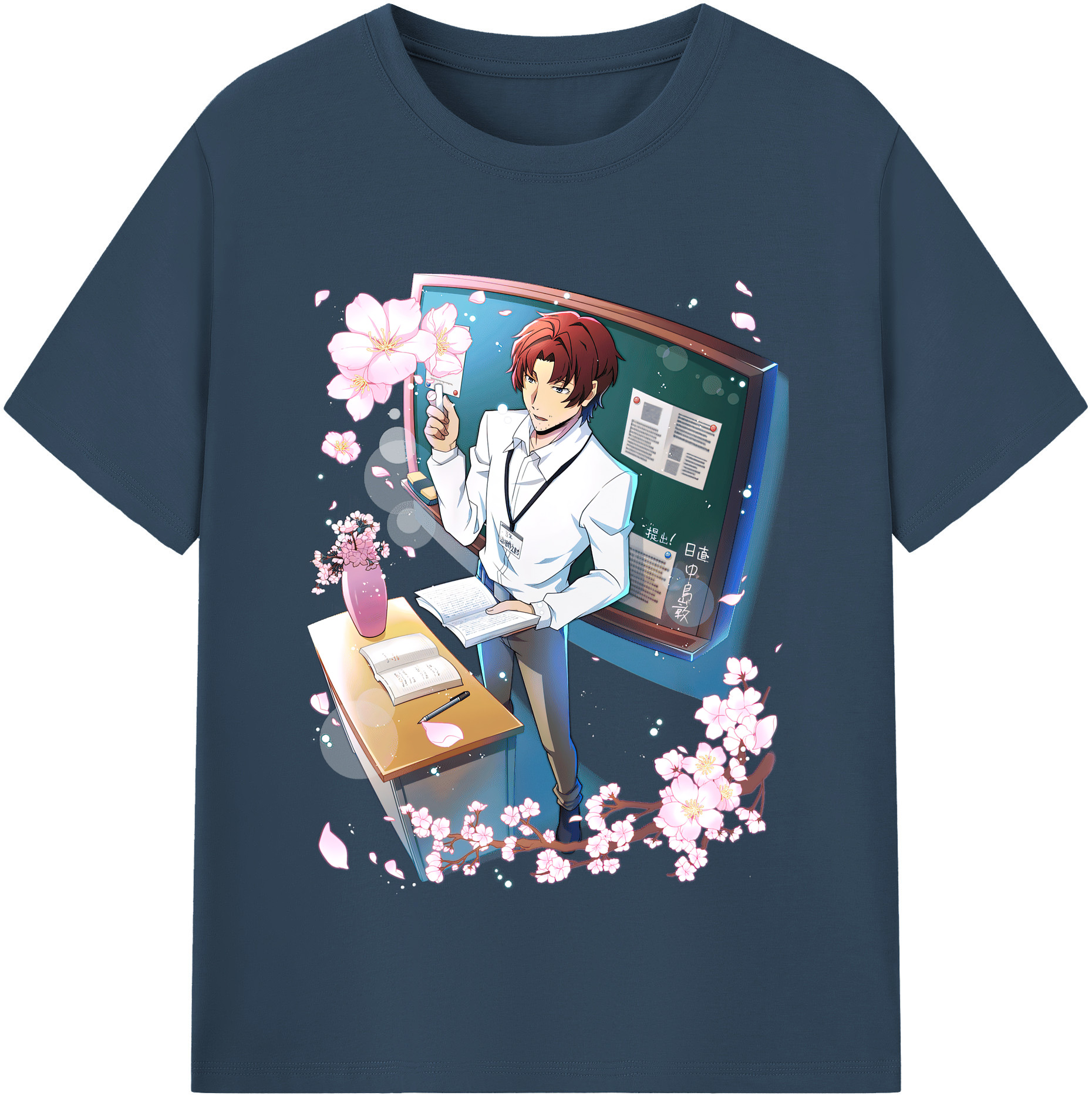 （画像用） 文豪ストレイドッグス Bungo Stray Dogs 綿100％半袖Tシャツ（フロントプリント）