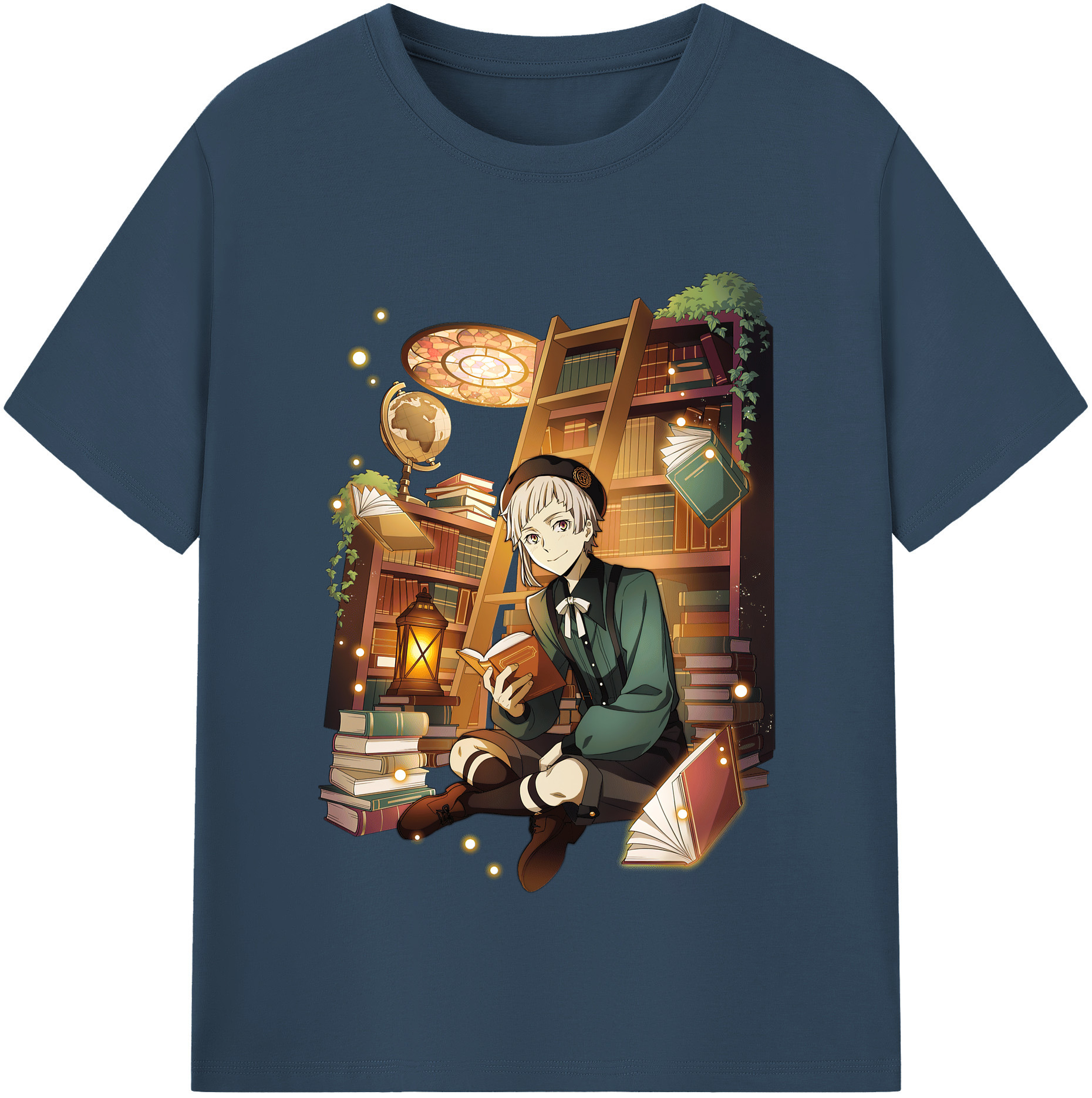 （画像用） 文豪ストレイドッグス Bungo Stray Dogs 綿100％半袖Tシャツ（フロントプリント）
