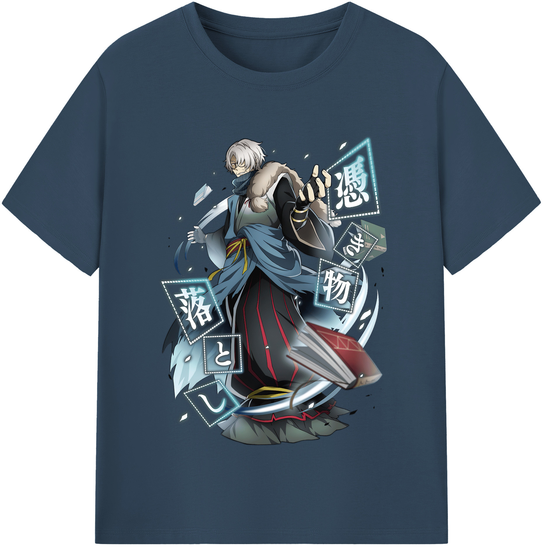 （画像用） 文豪ストレイドッグス Bungo Stray Dogs 綿100％半袖Tシャツ（フロントプリント）