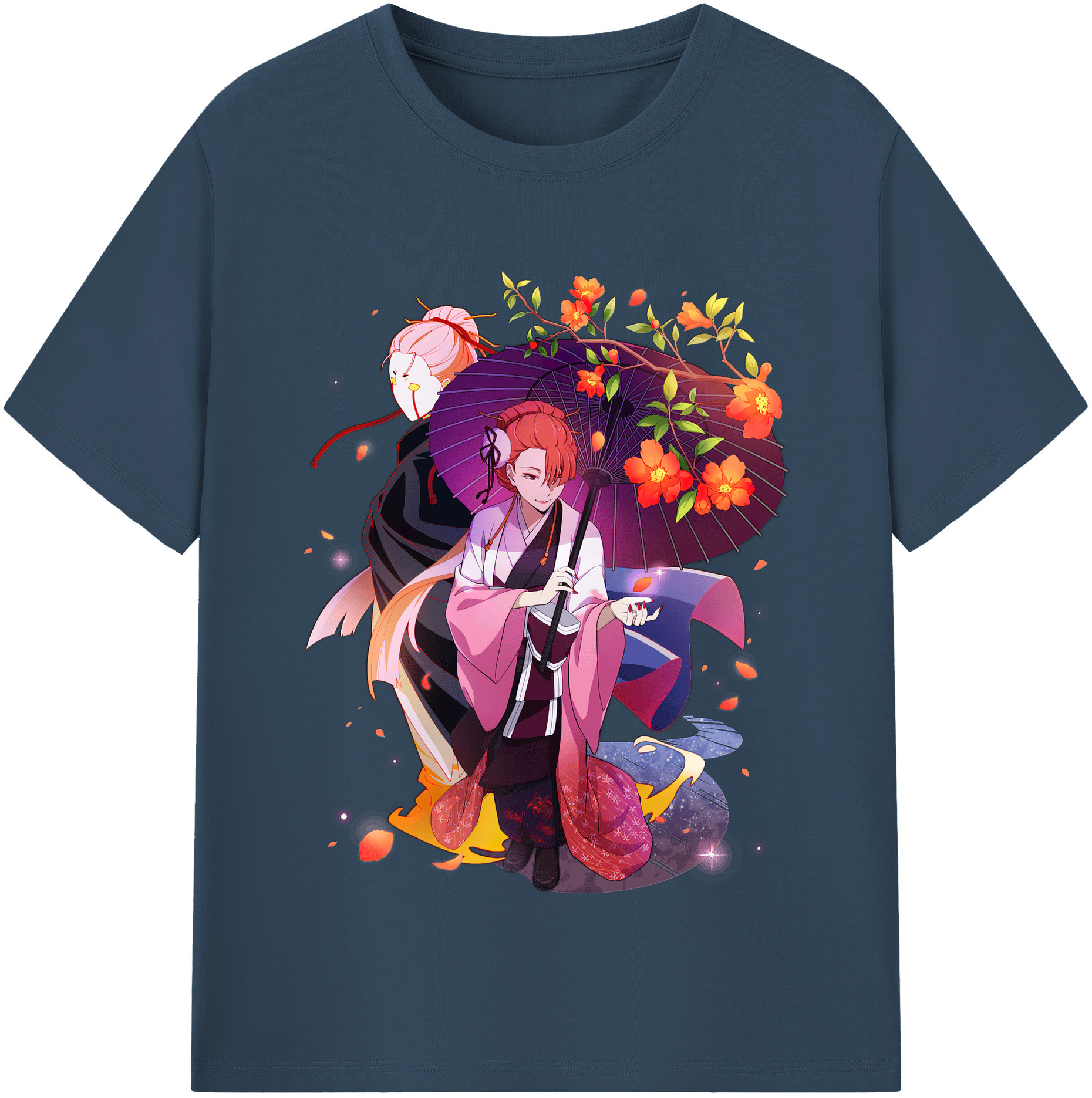 （画像用） 文豪ストレイドッグス Bungo Stray Dogs 綿100％半袖Tシャツ（フロントプリント）