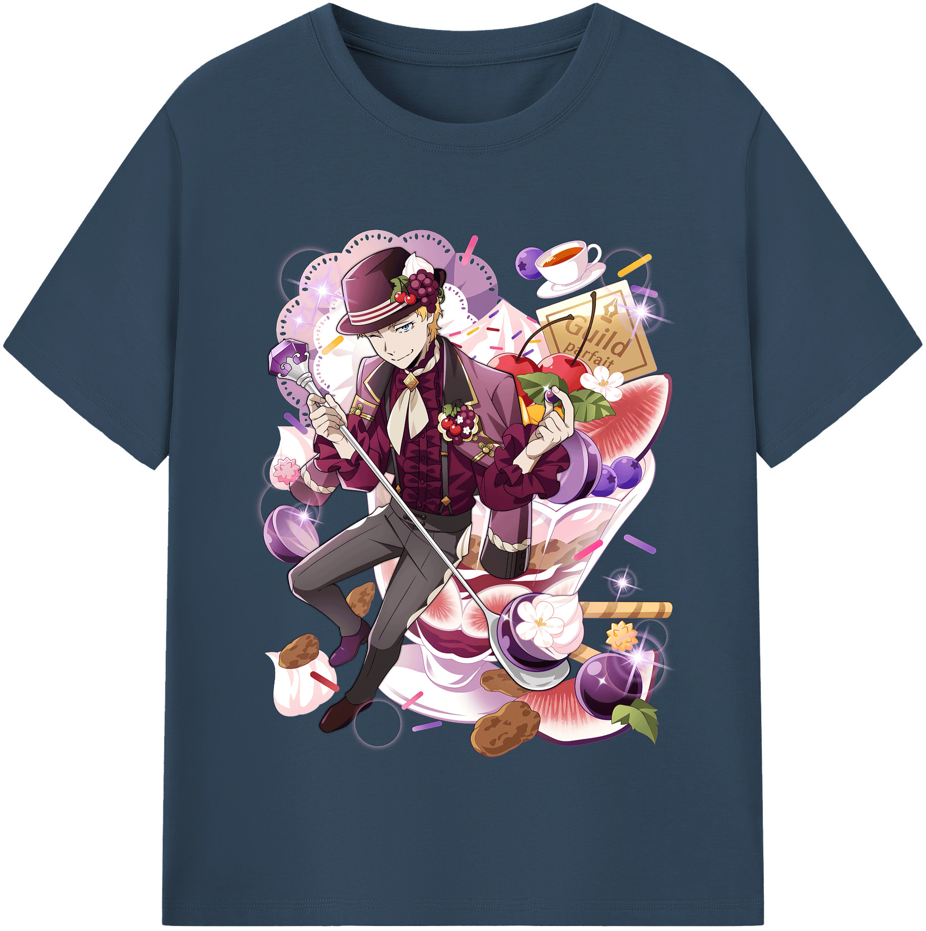 （画像用） 文豪ストレイドッグス Bungo Stray Dogs 綿100％半袖Tシャツ（フロントプリント）