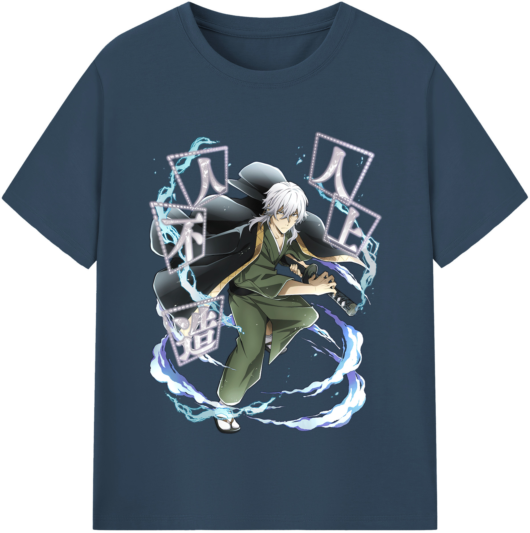 （画像用） 文豪ストレイドッグス Bungo Stray Dogs 綿100％半袖Tシャツ（フロントプリント）
