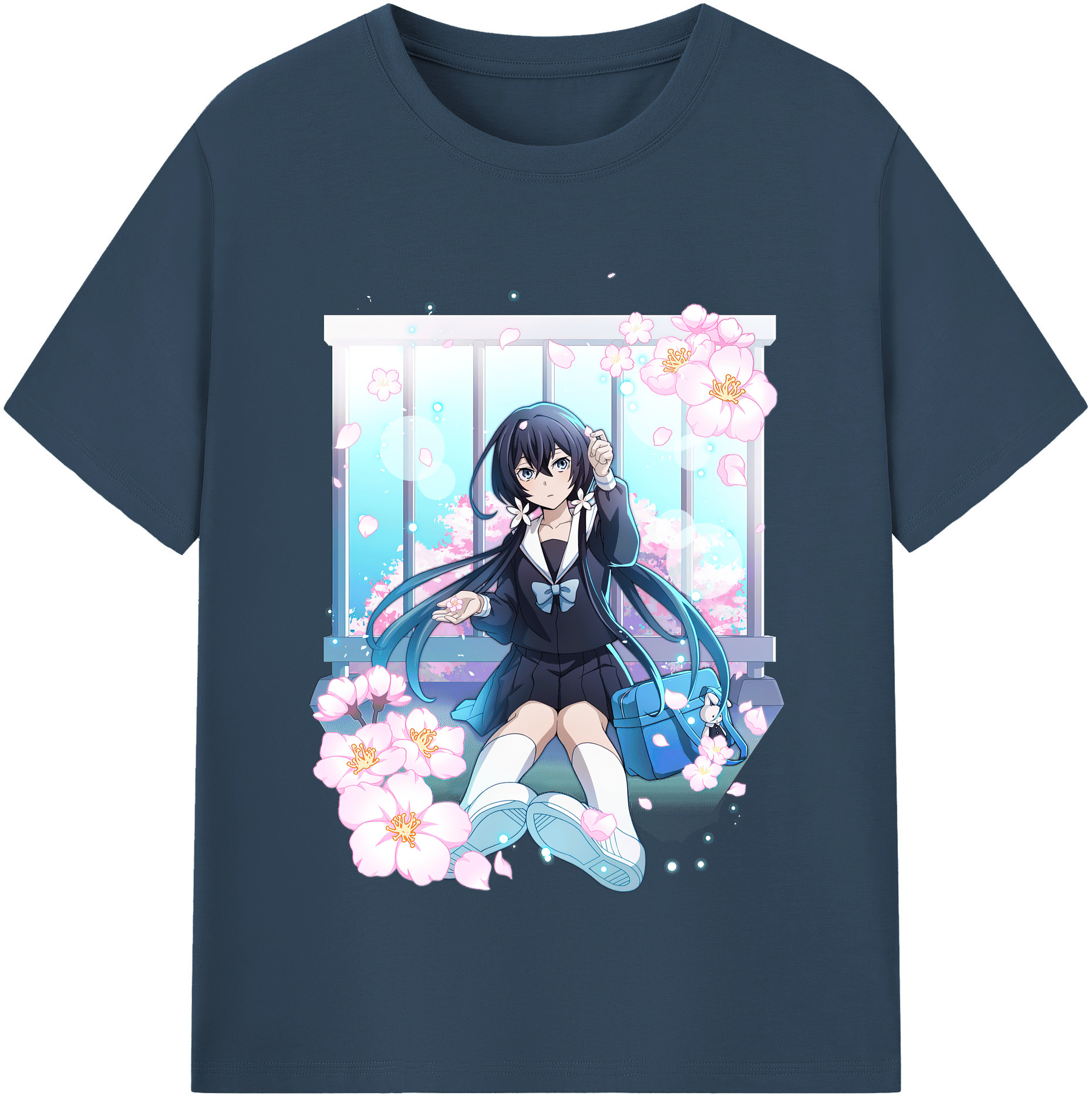 （画像用） 文豪ストレイドッグス Bungo Stray Dogs 綿100％半袖Tシャツ（フロントプリント）