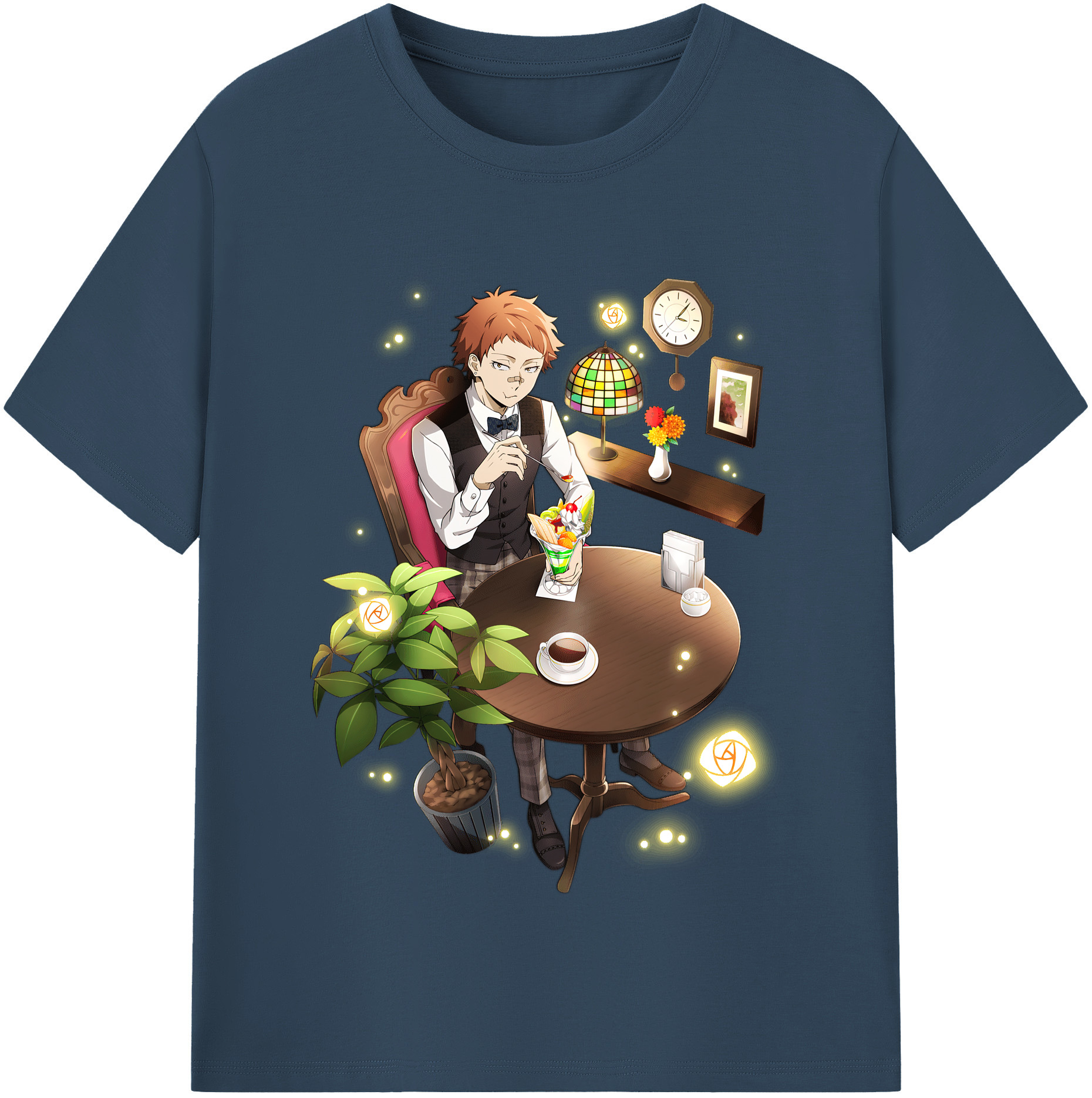（画像用） 文豪ストレイドッグス Bungo Stray Dogs 綿100％半袖Tシャツ（フロントプリント）