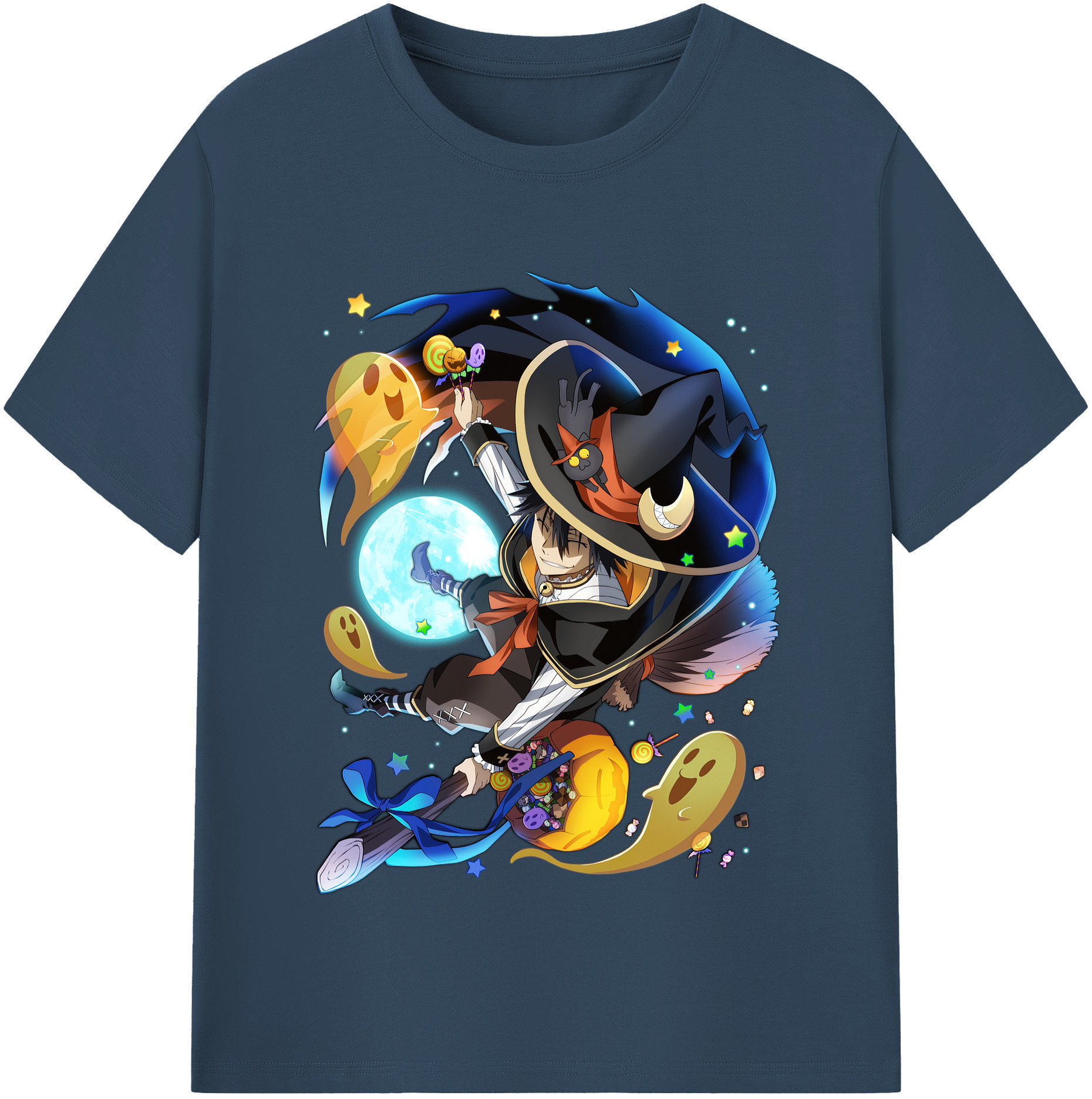 （画像用） 文豪ストレイドッグス Bungo Stray Dogs 綿100％半袖Tシャツ（フロントプリント）