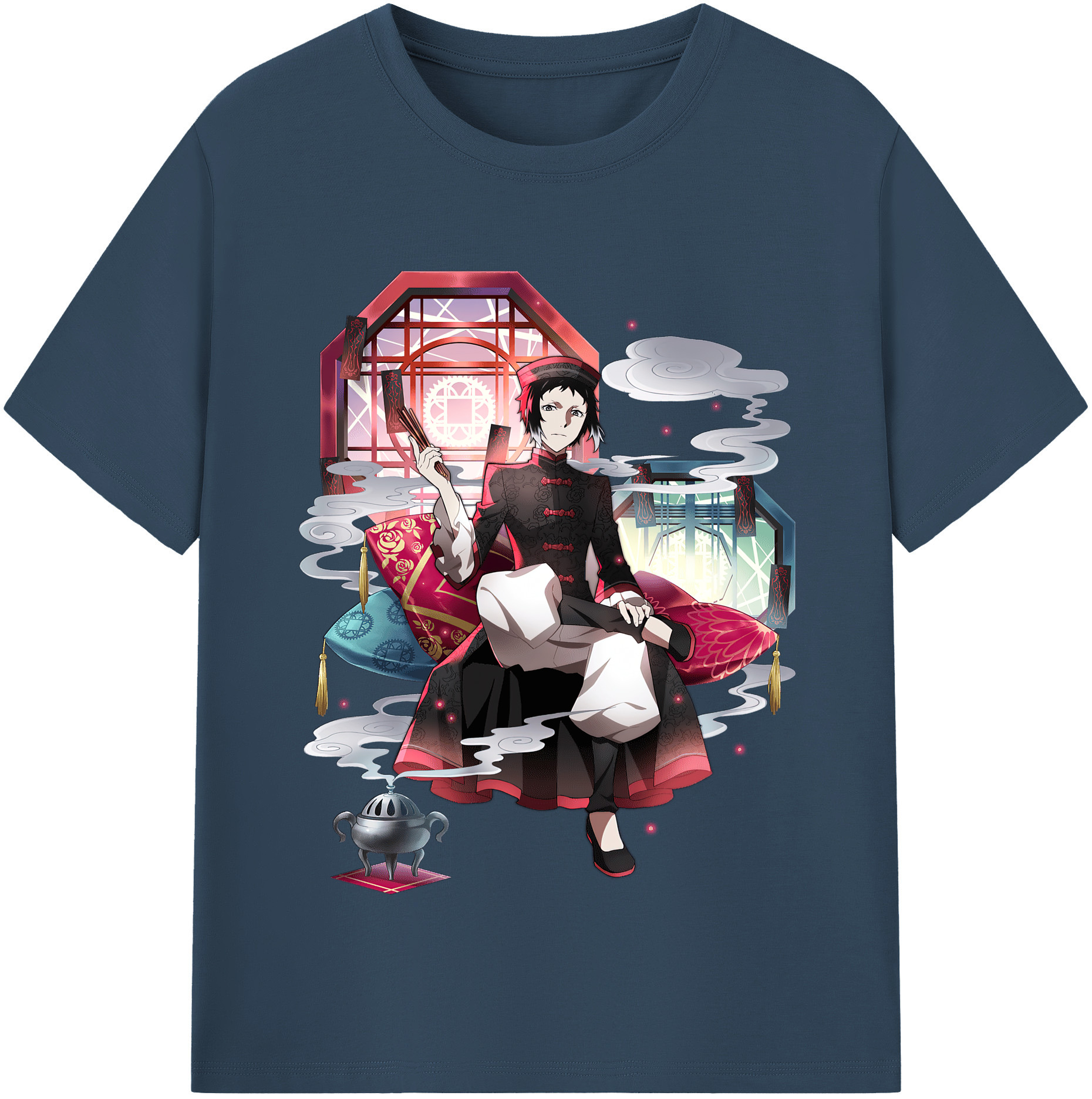 （画像用） 文豪ストレイドッグス Bungo Stray Dogs 綿100％半袖Tシャツ（フロントプリント）