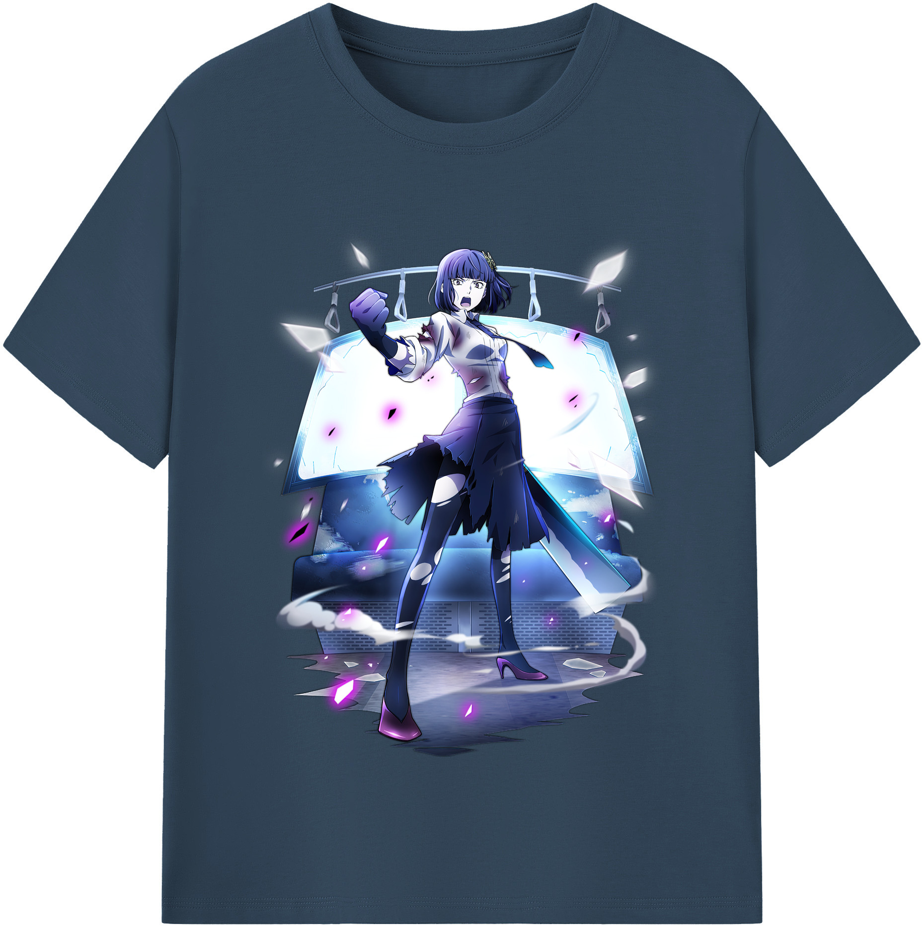 （画像用） 文豪ストレイドッグス Bungo Stray Dogs 綿100％半袖Tシャツ（フロントプリント）