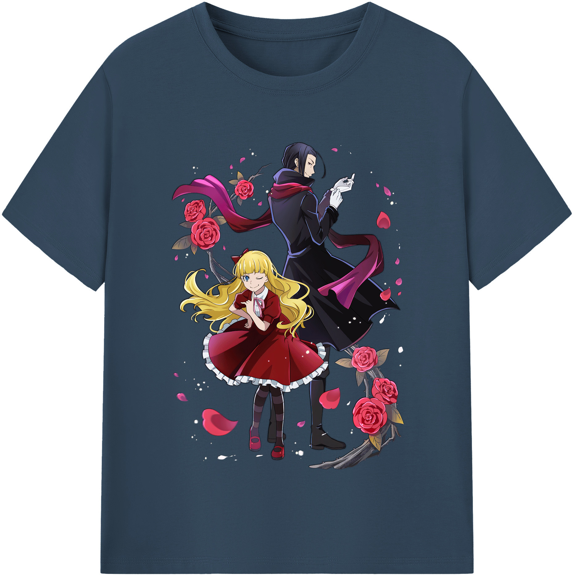 （画像用） 文豪ストレイドッグス Bungo Stray Dogs 綿100％半袖Tシャツ（フロントプリント）