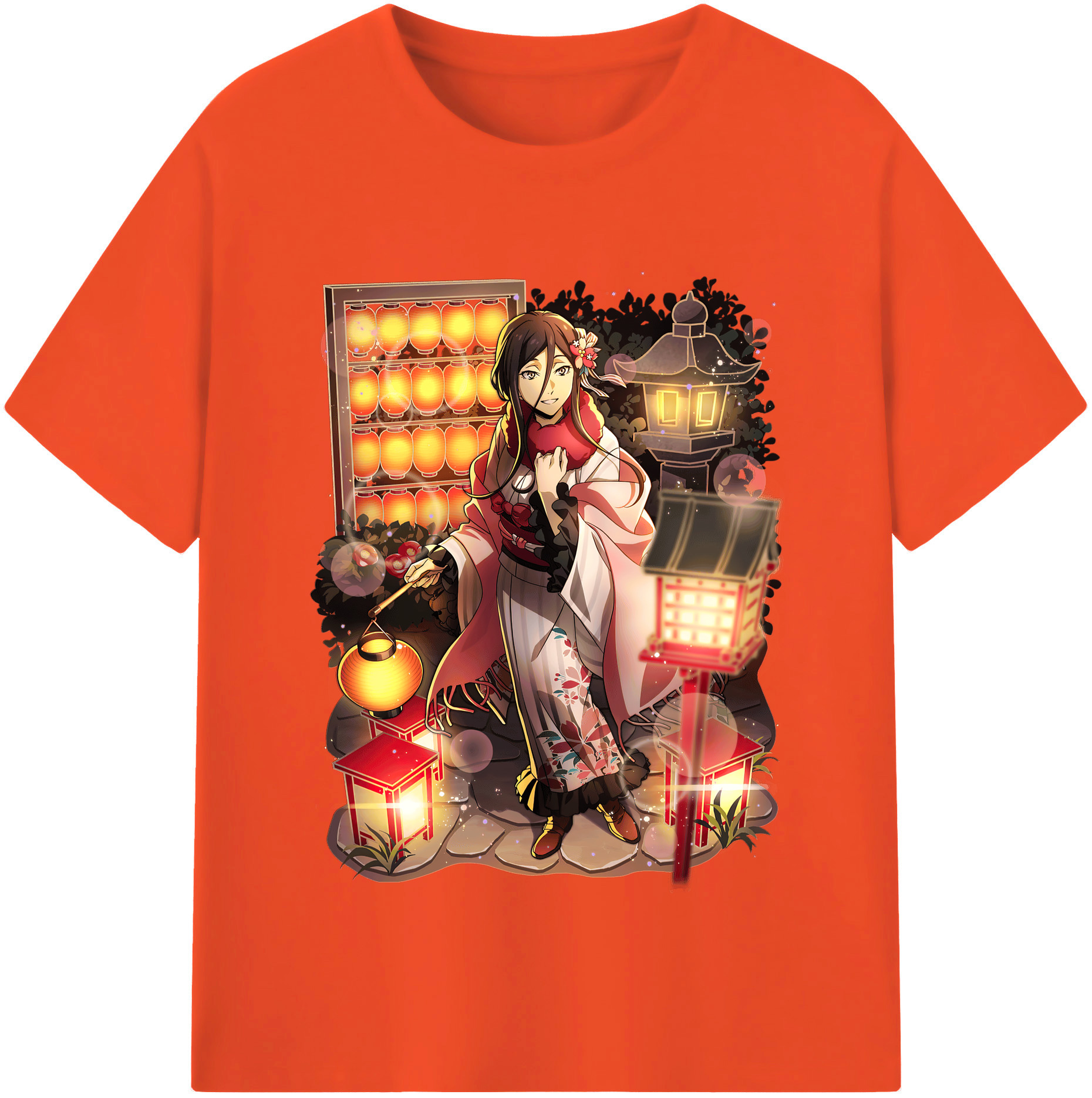 （画像用） 文豪ストレイドッグス Bungo Stray Dogs 綿100％半袖Tシャツ（フロントプリント）
