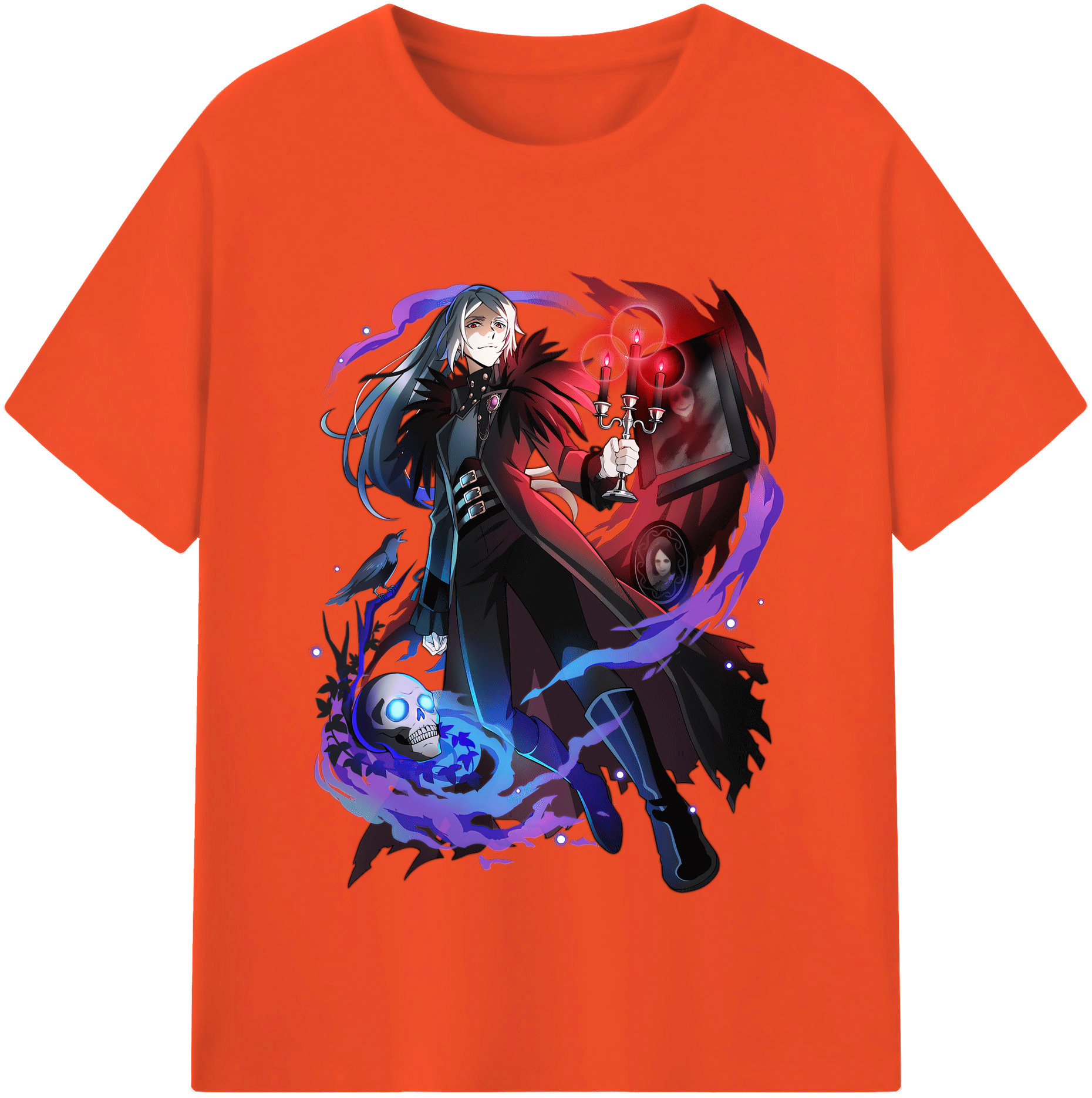 （画像用） 文豪ストレイドッグス Bungo Stray Dogs 綿100％半袖Tシャツ（フロントプリント）