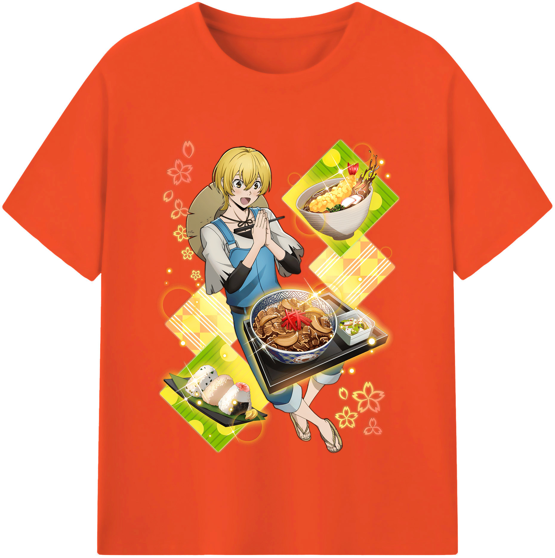 （画像用） 文豪ストレイドッグス Bungo Stray Dogs 綿100％半袖Tシャツ（フロントプリント）
