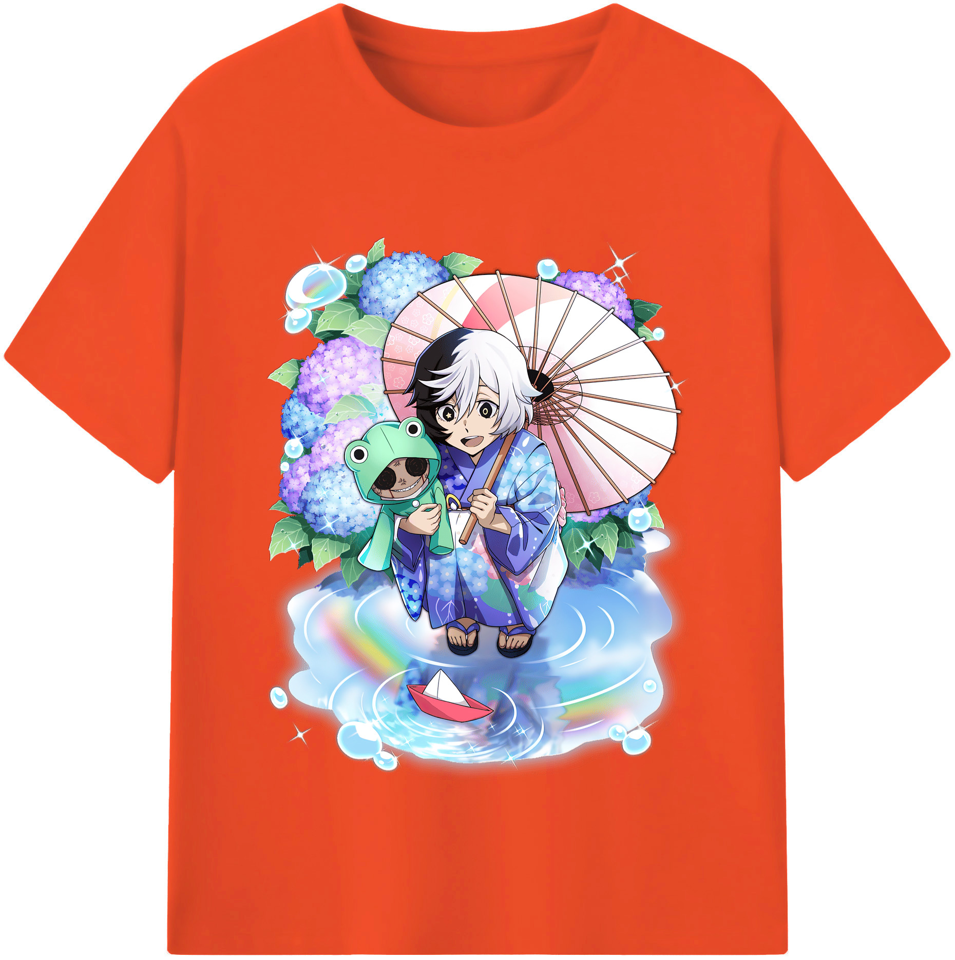 （画像用） 文豪ストレイドッグス Bungo Stray Dogs 綿100％半袖Tシャツ（フロントプリント）