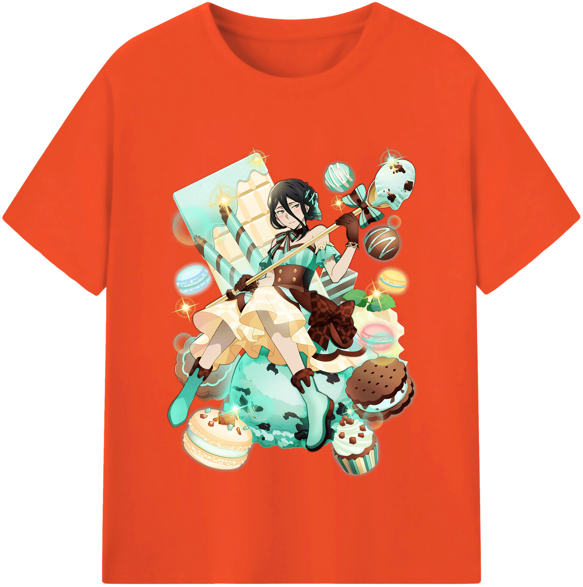 （画像用） 文豪ストレイドッグス Bungo Stray Dogs 綿100％半袖Tシャツ（フロントプリント）