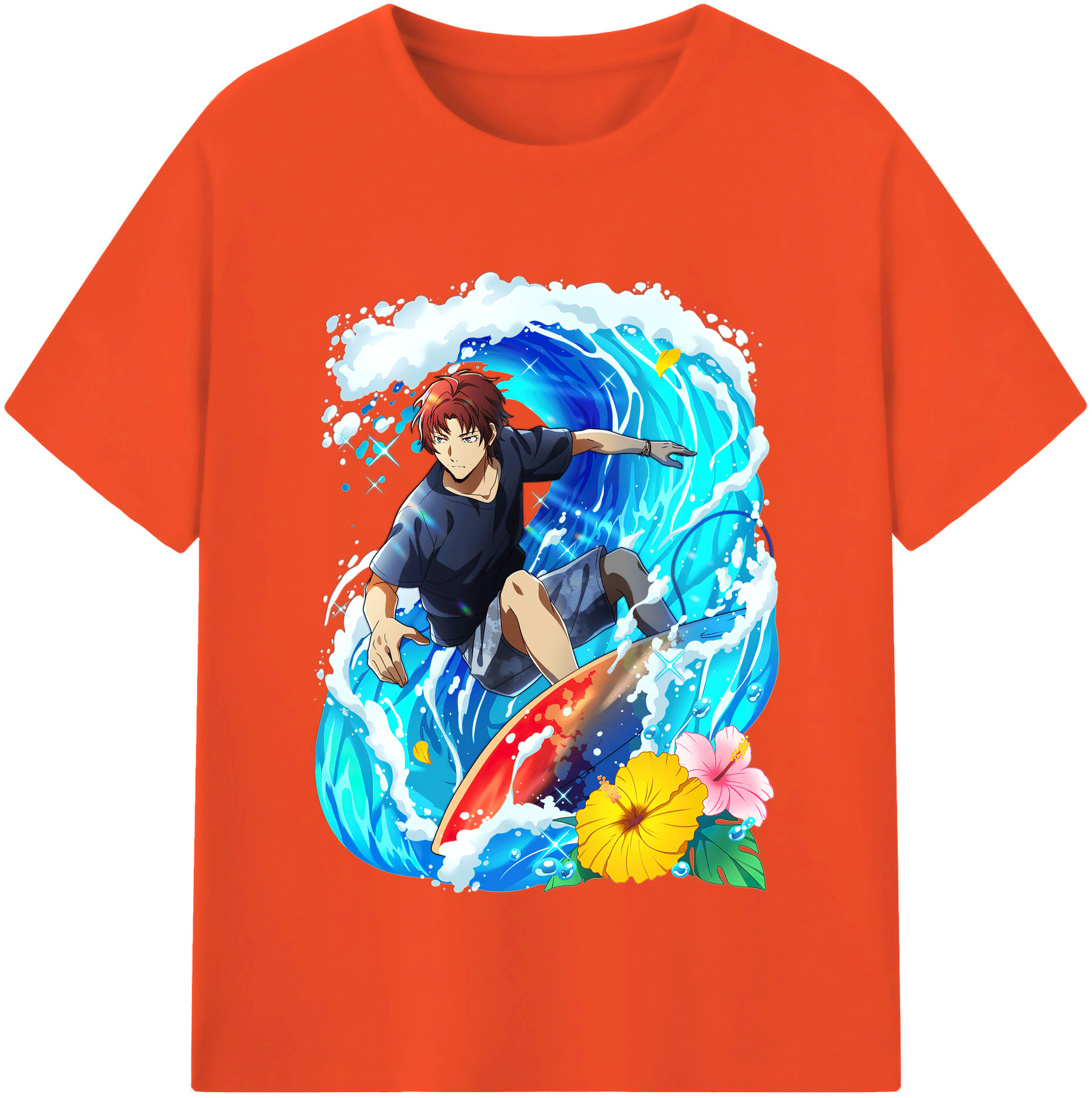 （画像用） 文豪ストレイドッグス Bungo Stray Dogs 綿100％半袖Tシャツ（フロントプリント）
