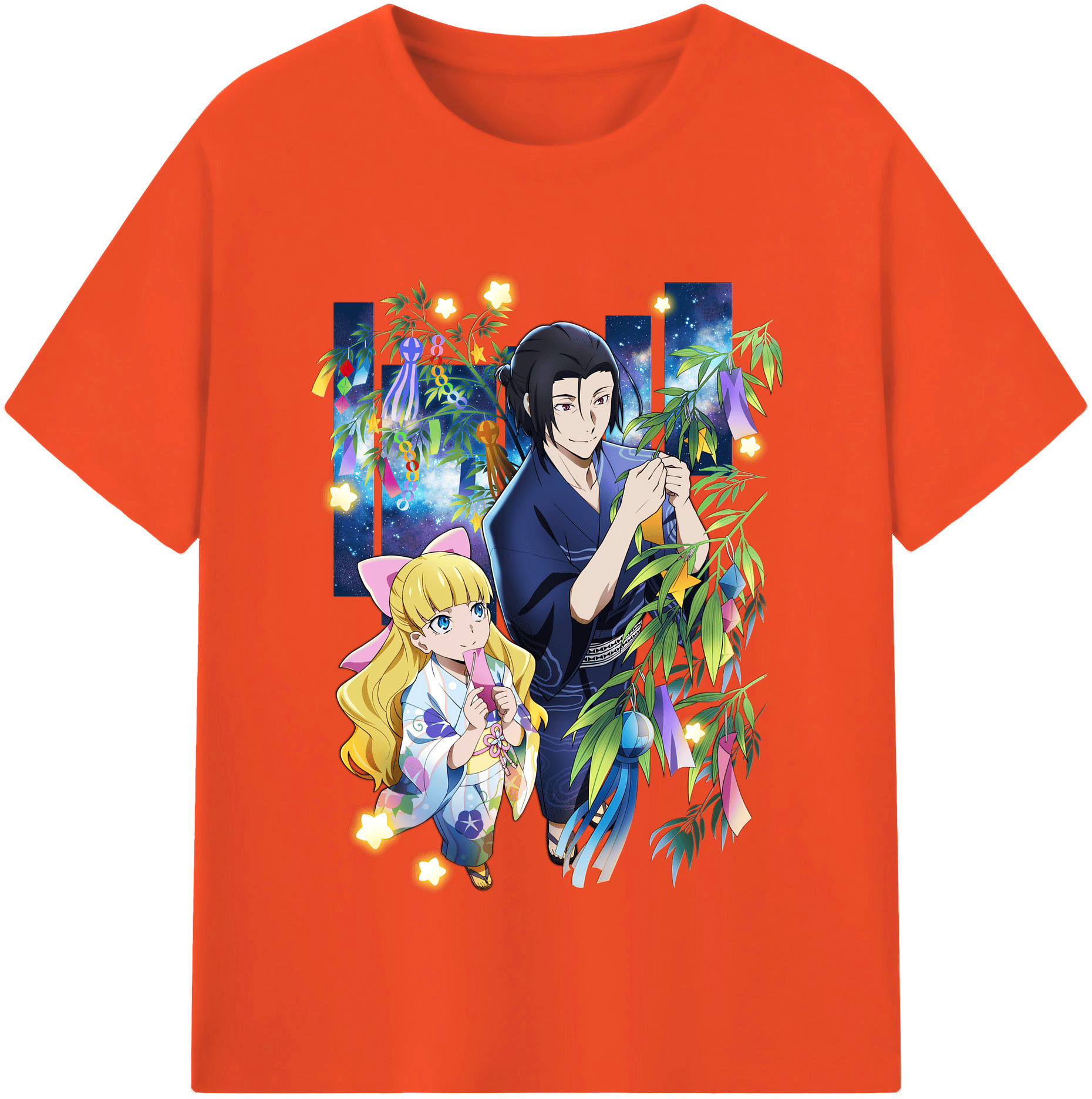 （画像用） 文豪ストレイドッグス Bungo Stray Dogs 綿100％半袖Tシャツ（フロントプリント）