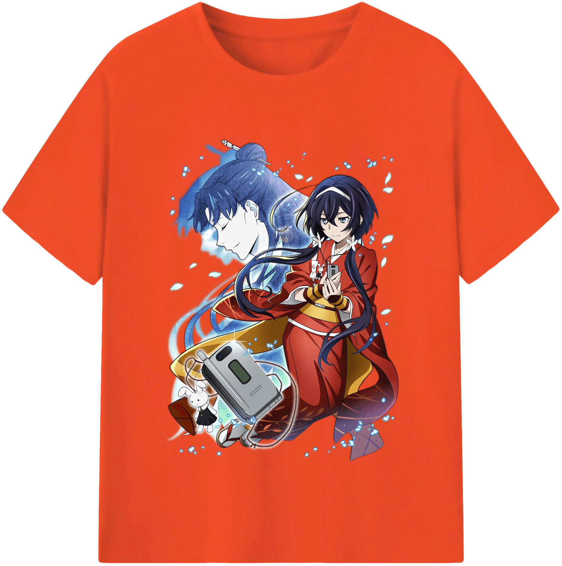 （画像用） 文豪ストレイドッグス Bungo Stray Dogs 綿100％半袖Tシャツ（フロントプリント）
