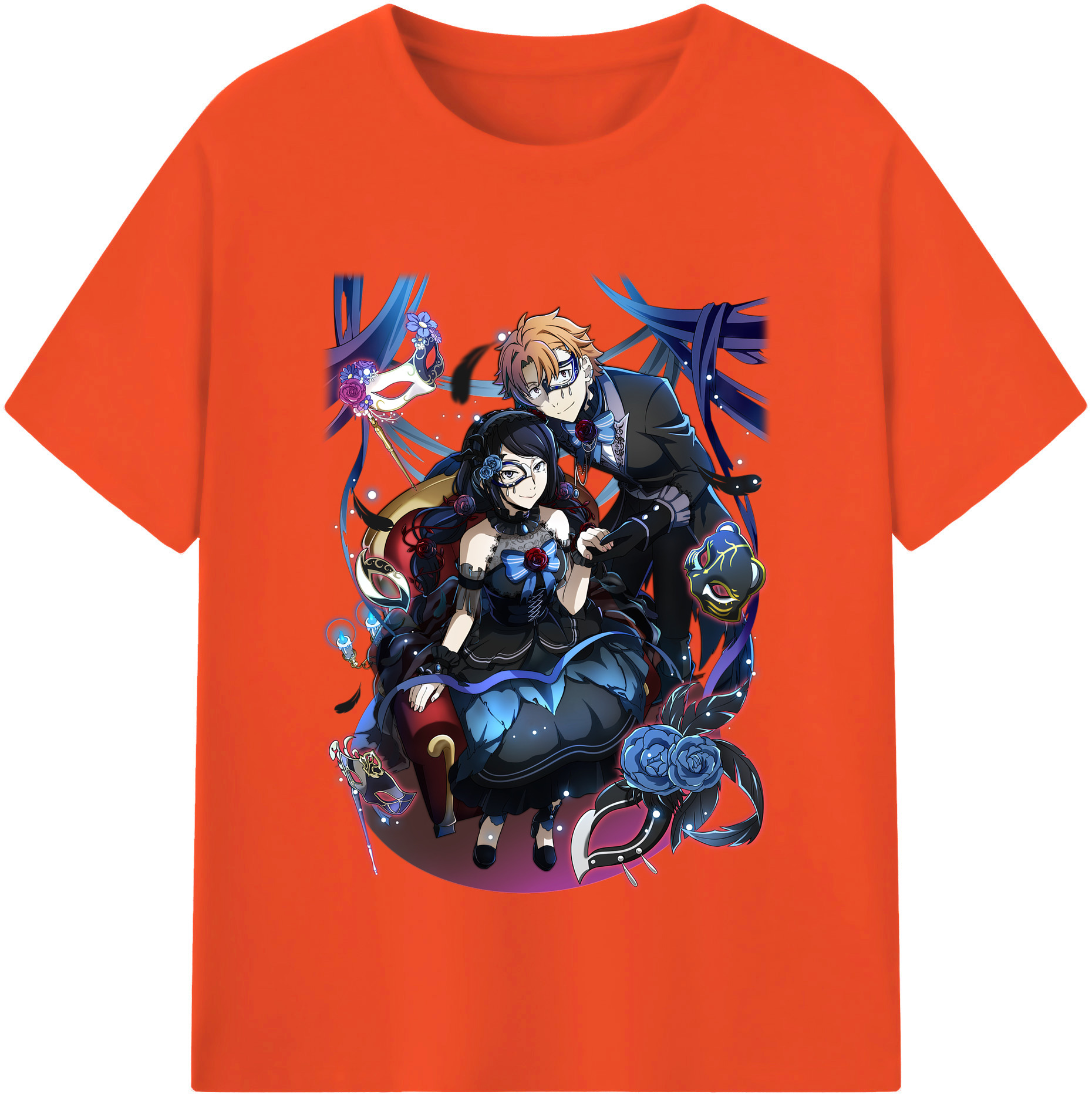 （画像用） 文豪ストレイドッグス Bungo Stray Dogs 綿100％半袖Tシャツ（フロントプリント）