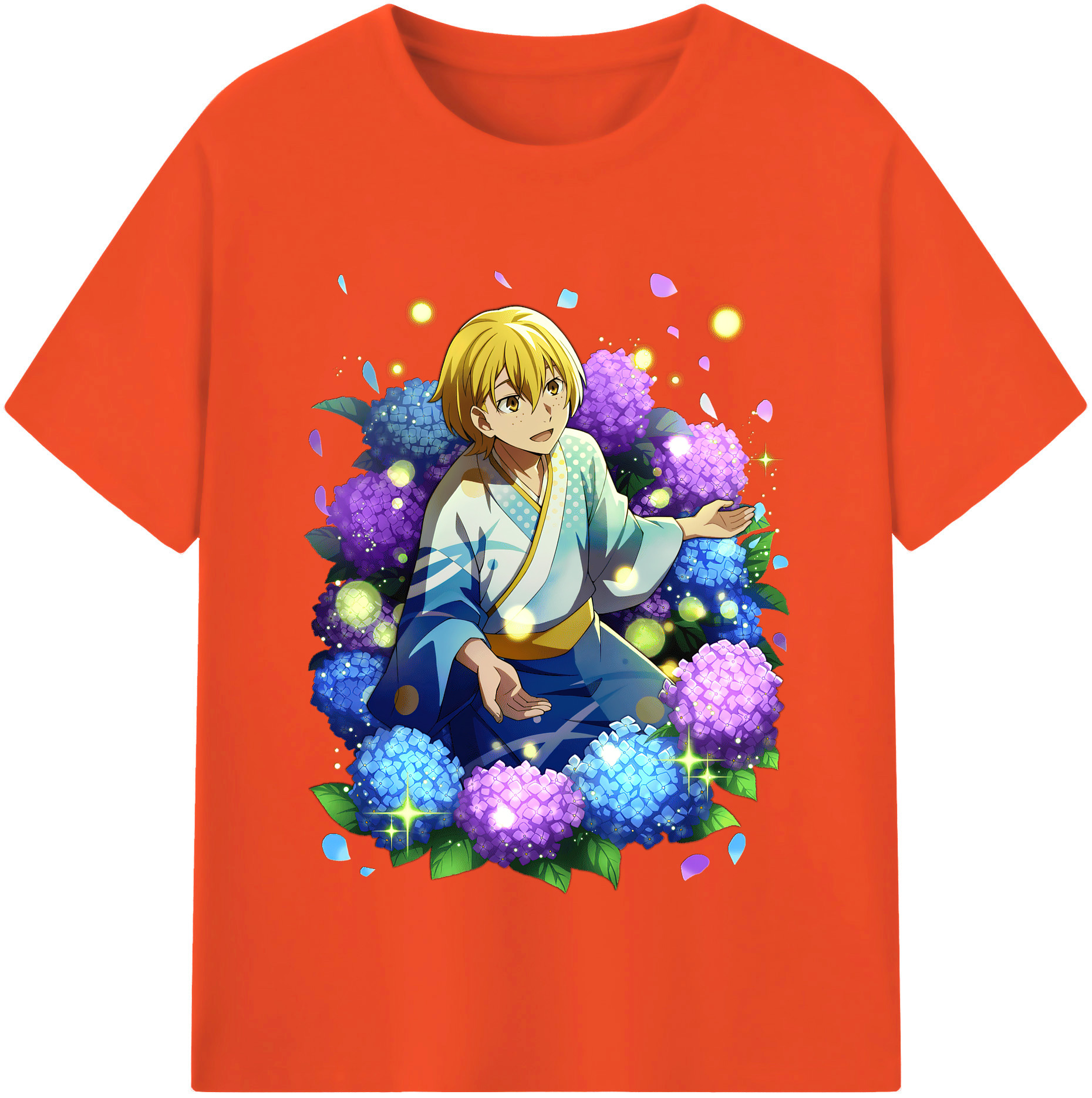 （画像用） 文豪ストレイドッグス Bungo Stray Dogs 綿100％半袖Tシャツ（フロントプリント）