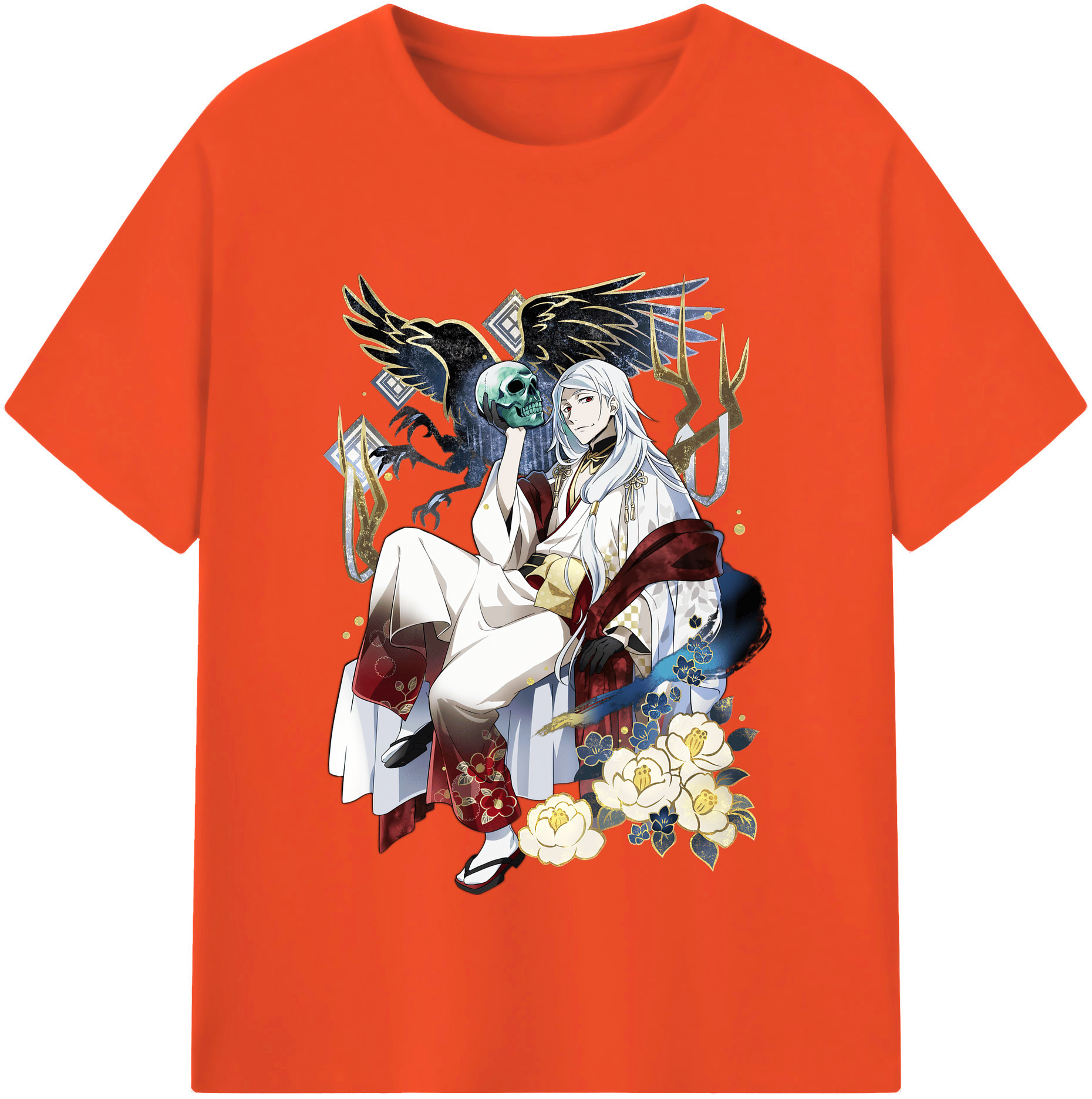 （画像用） 文豪ストレイドッグス Bungo Stray Dogs 綿100％半袖Tシャツ（フロントプリント）