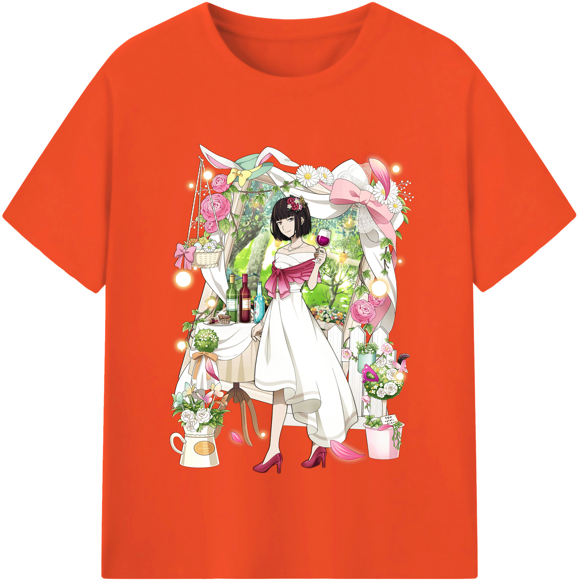 （画像用） 文豪ストレイドッグス Bungo Stray Dogs 綿100％半袖Tシャツ（フロントプリント）