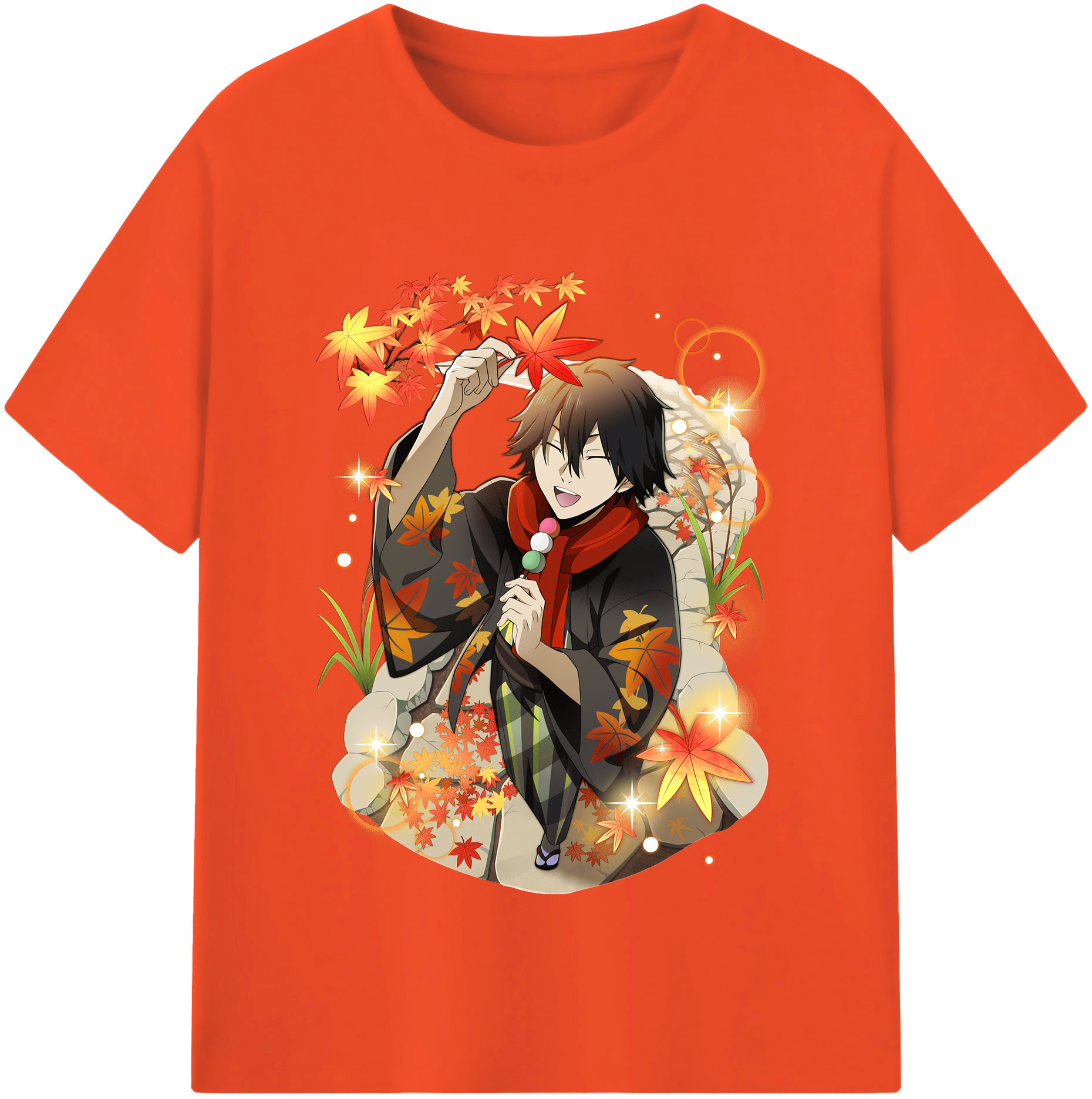 （画像用） 文豪ストレイドッグス Bungo Stray Dogs 綿100％半袖Tシャツ（フロントプリント）